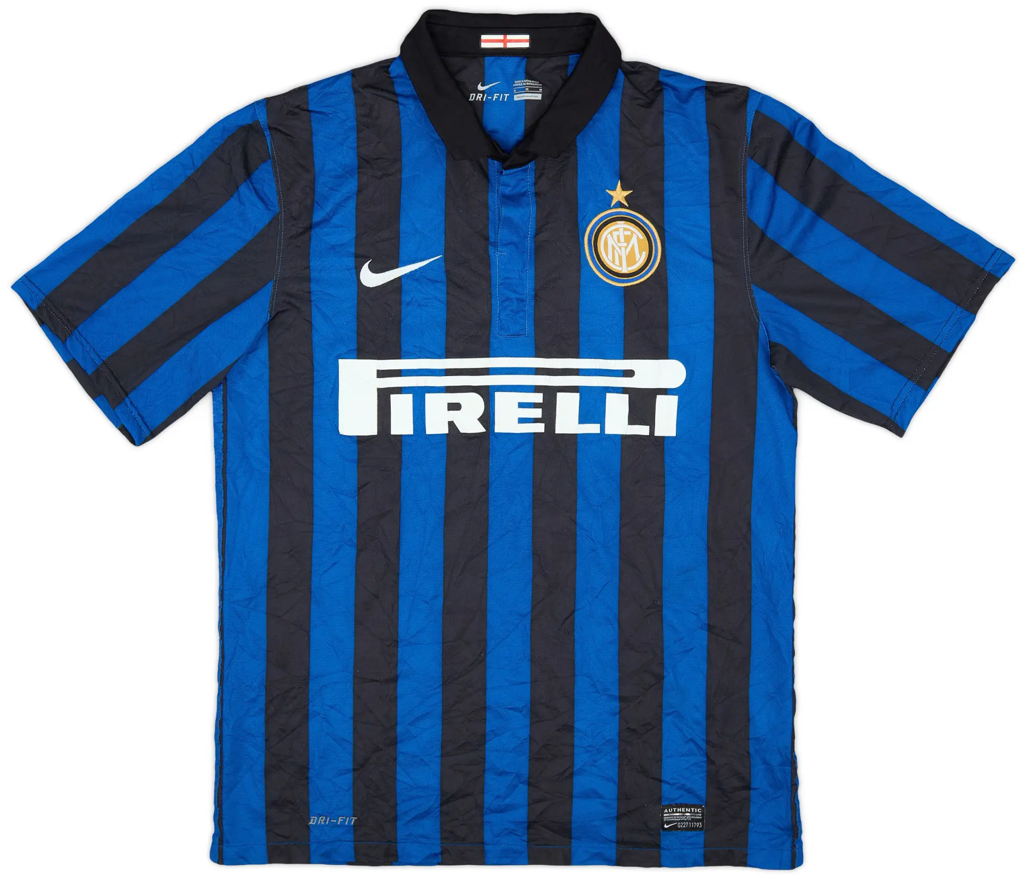 Nike 2011-12 Inter Milan Home Shirt - 6/10 - (M)