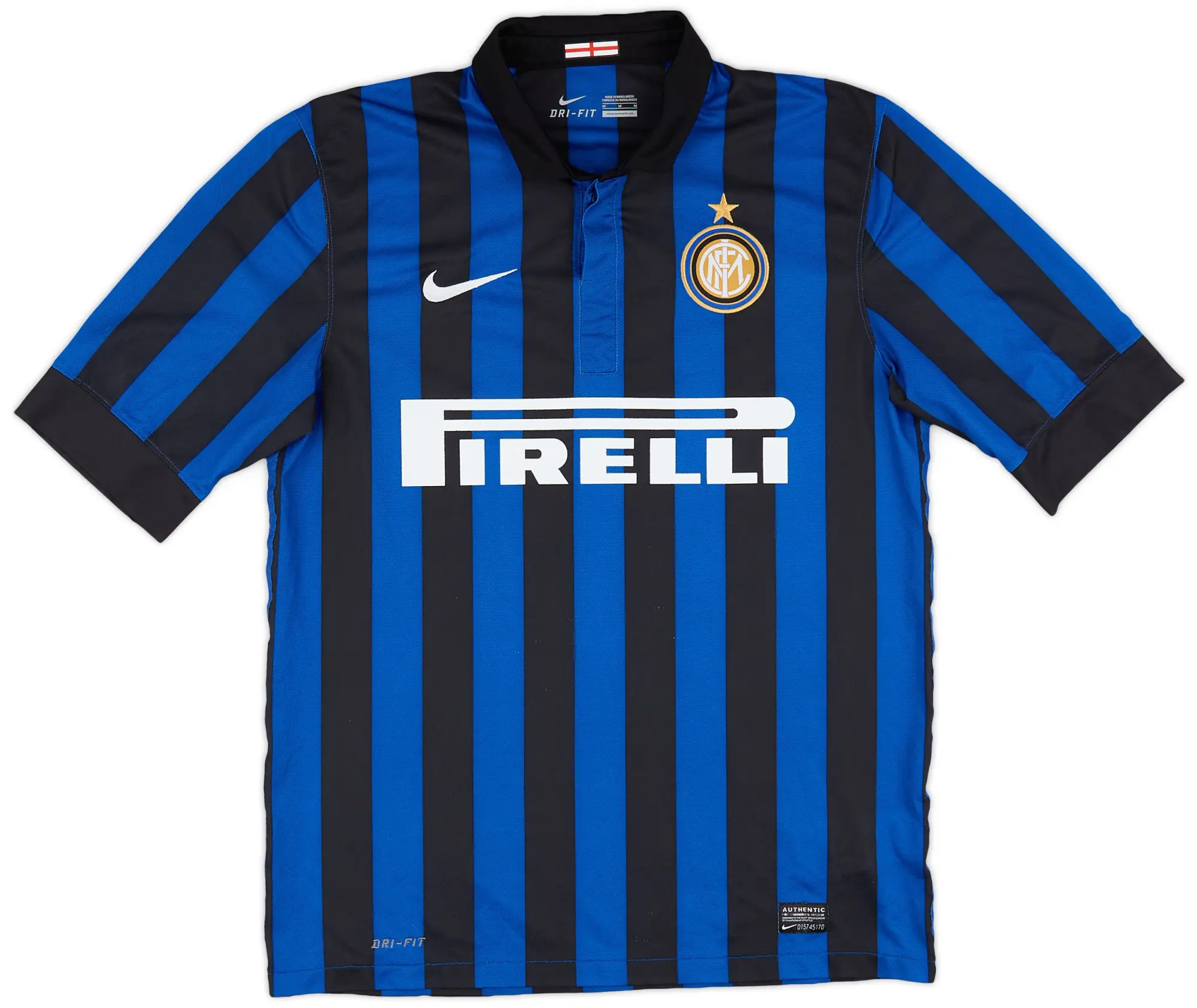 Nike 2011-12 Inter Milan Home Shirt - 8/10 - (M)