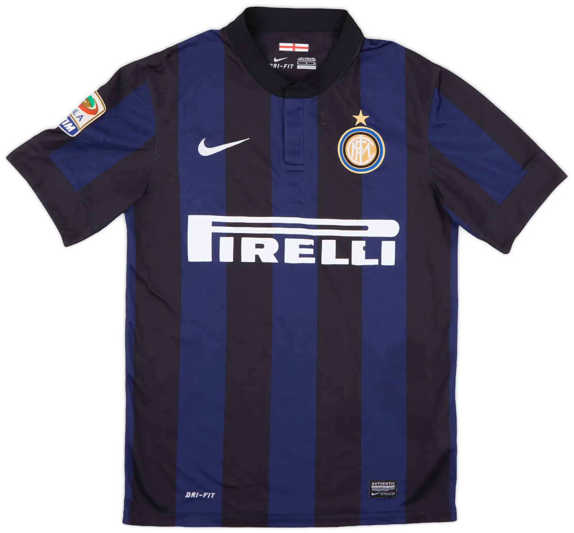 Nike 2013-14 Inter Milan Home Shirt - 9/10 - (S)