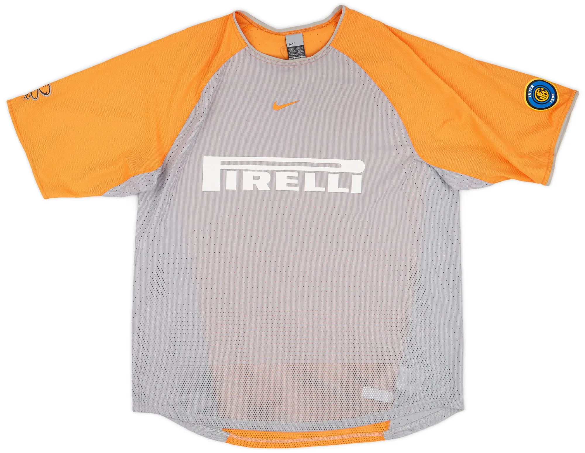 2001-02 Inter Milan Nike Training Shirt - 9/10 - (XL) | INTTR0-119