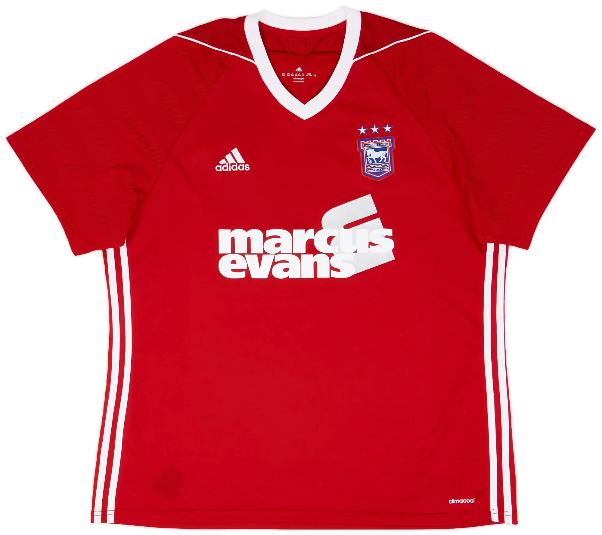 adidas 2017-18 Ipswich Away Shirt - 9/10 - (XXL)