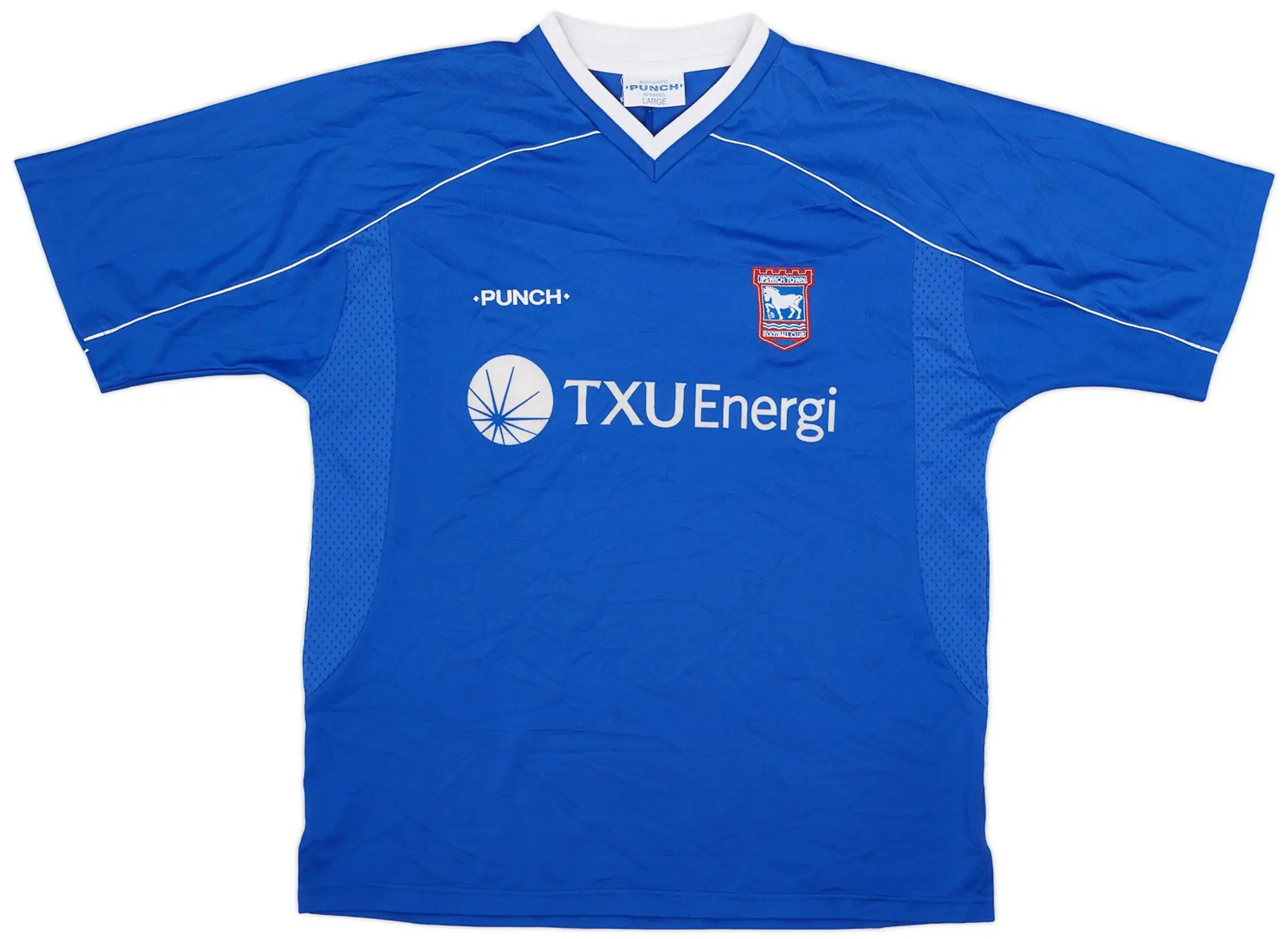 2001-02 Ipswich Home Shirt - 9/10 - (L)