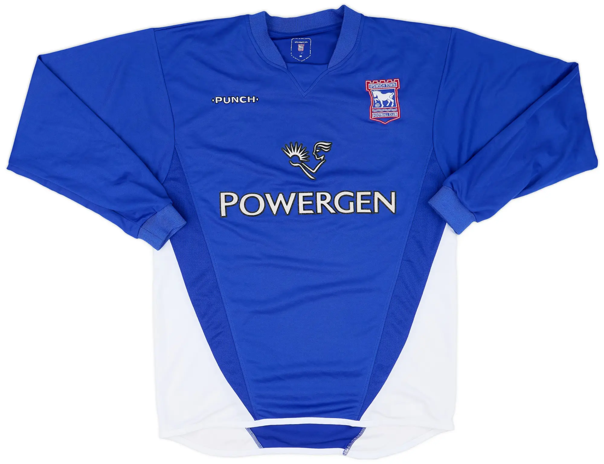 2003-05 Ipswich Home L/S Shirt - 8/10 - (M)