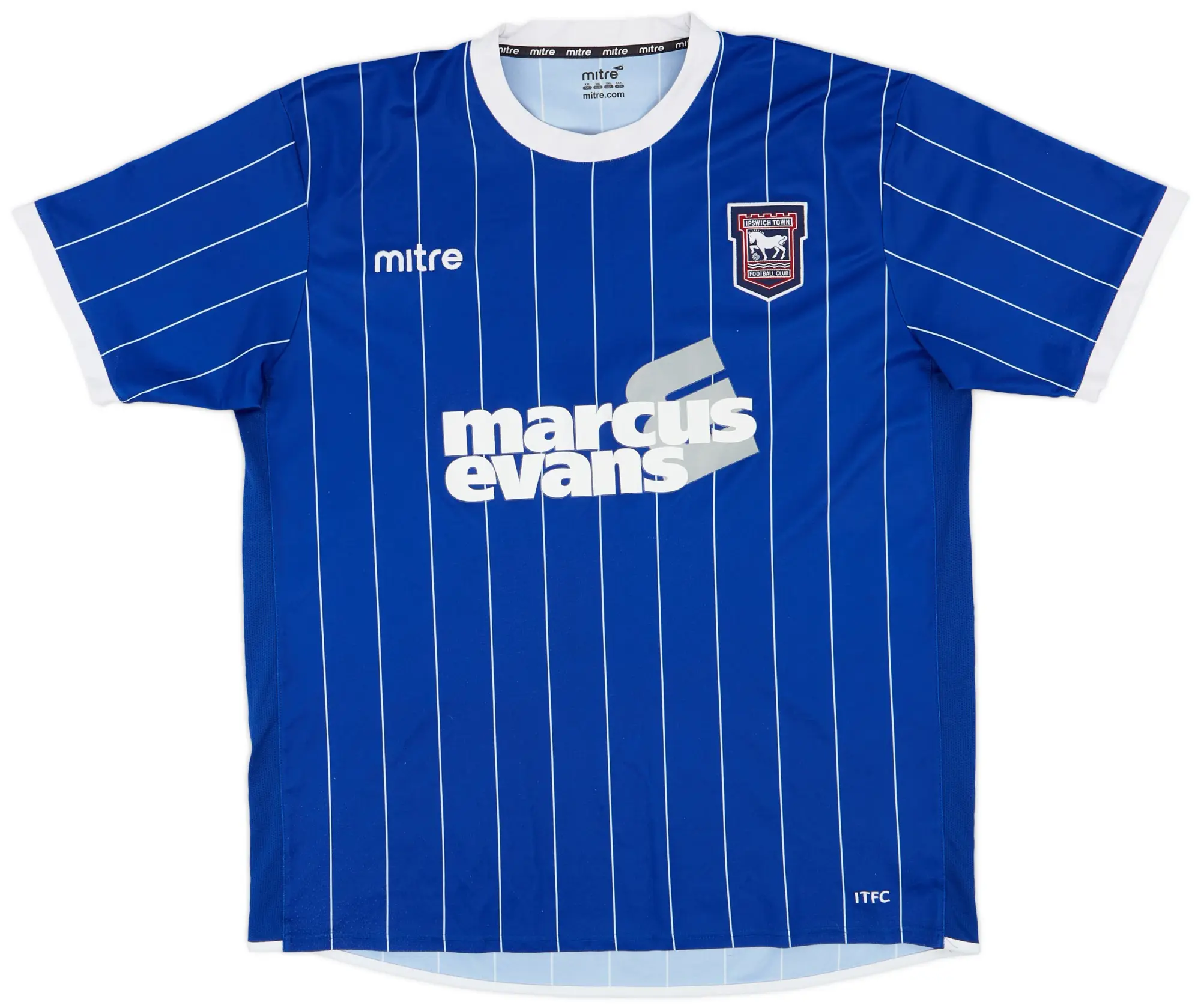 2008-09 Ipswich Home Shirt - 8/10 - (XXL)