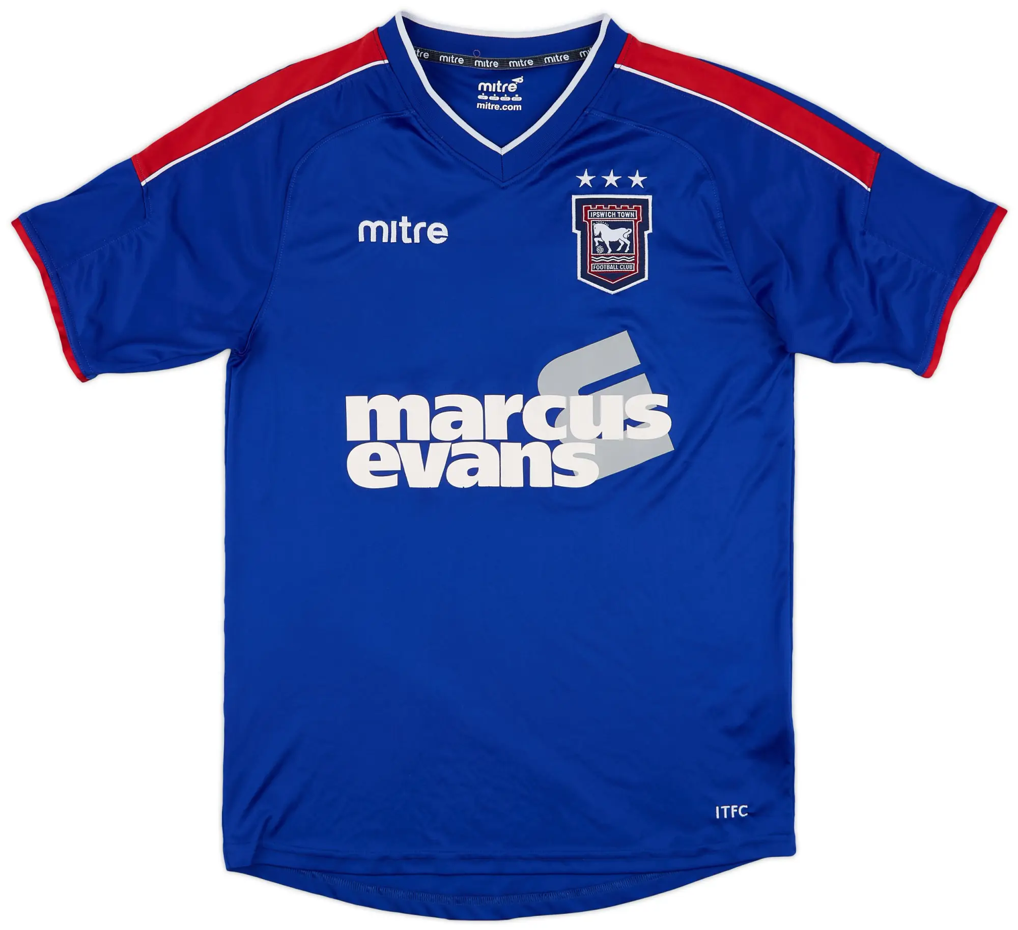 2012-13 Ipswich Home Shirt - 8/10 - (S)