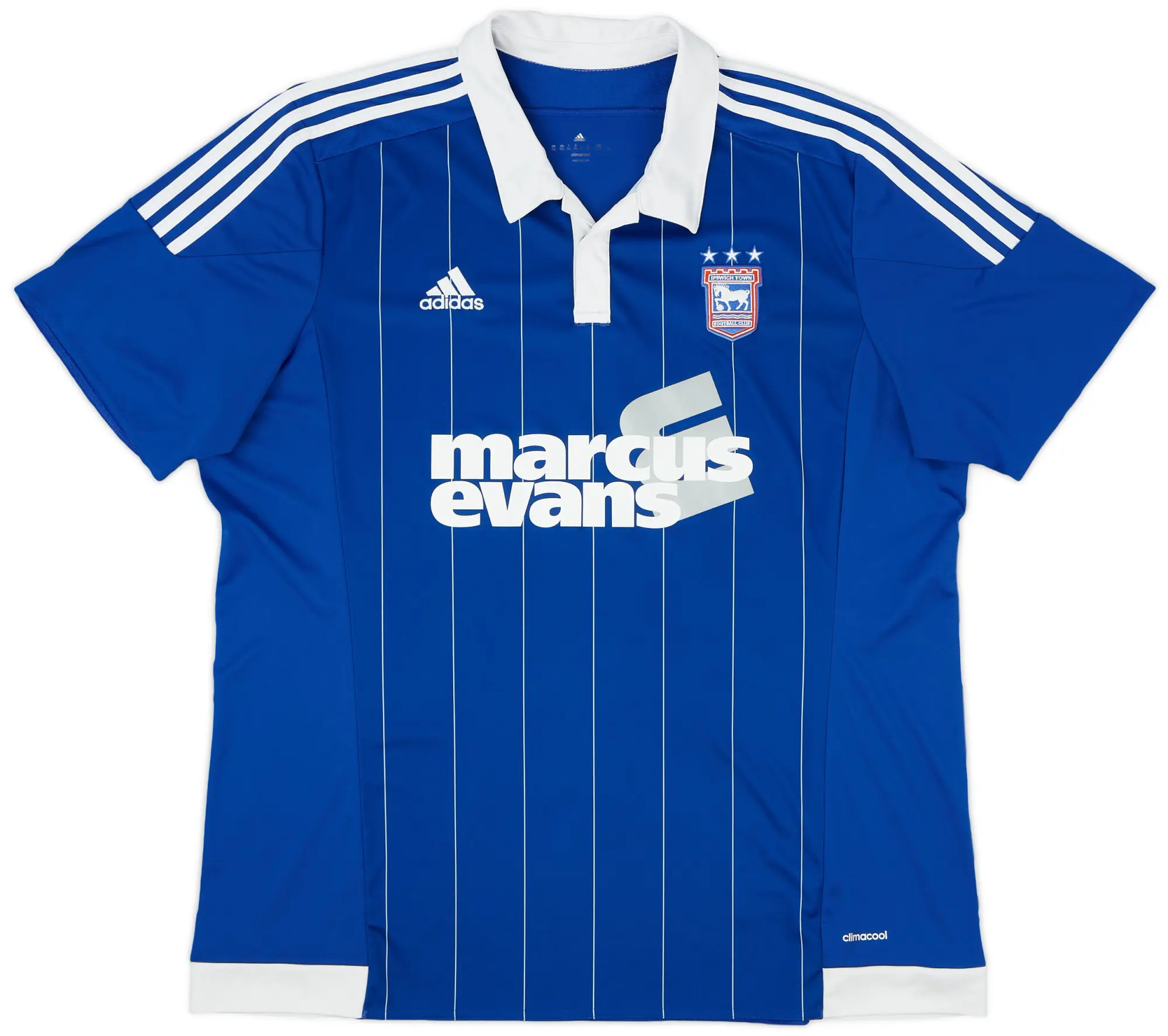 adidas 2015-16 Ipswich Home Shirt - 8/10 - (XXL)