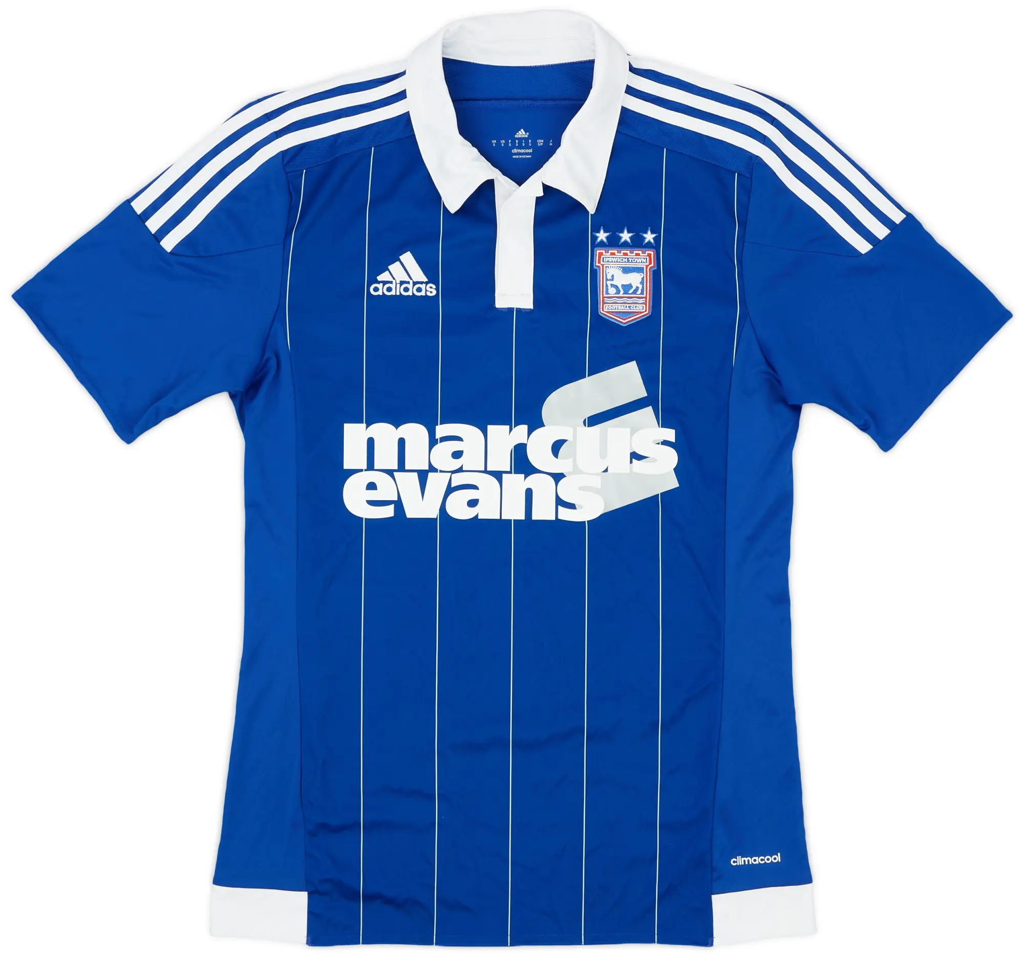 adidas 2015-16 Ipswich Home Shirt - 9/10 - (S)