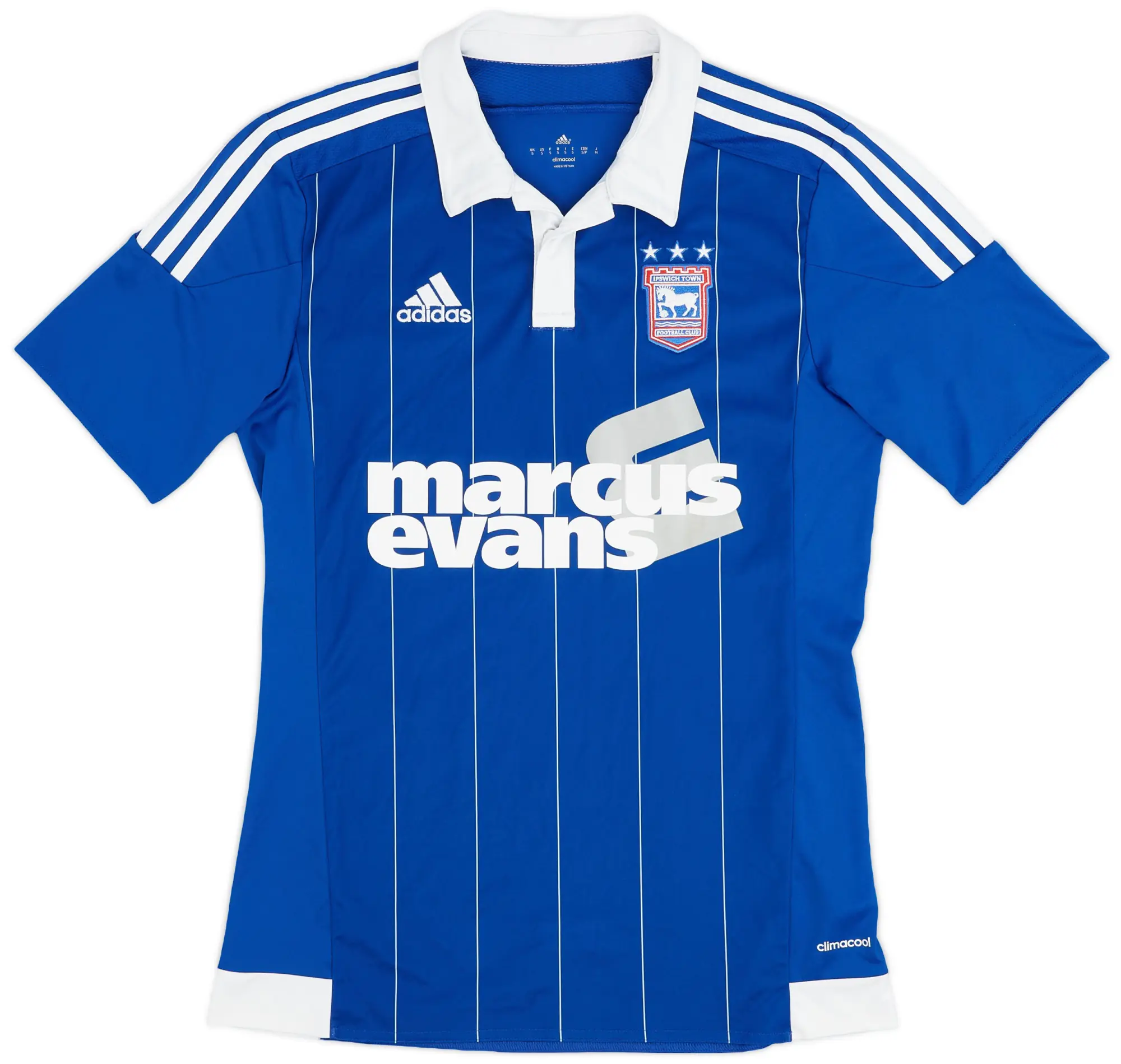 adidas 2015-16 Ipswich Home Shirt - 9/10 - (S)