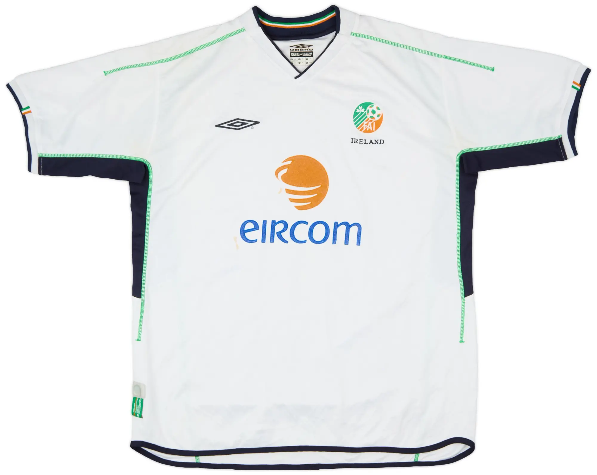 Umbro 2002-03 Ireland Away Shirt - 6/10 - (XL)