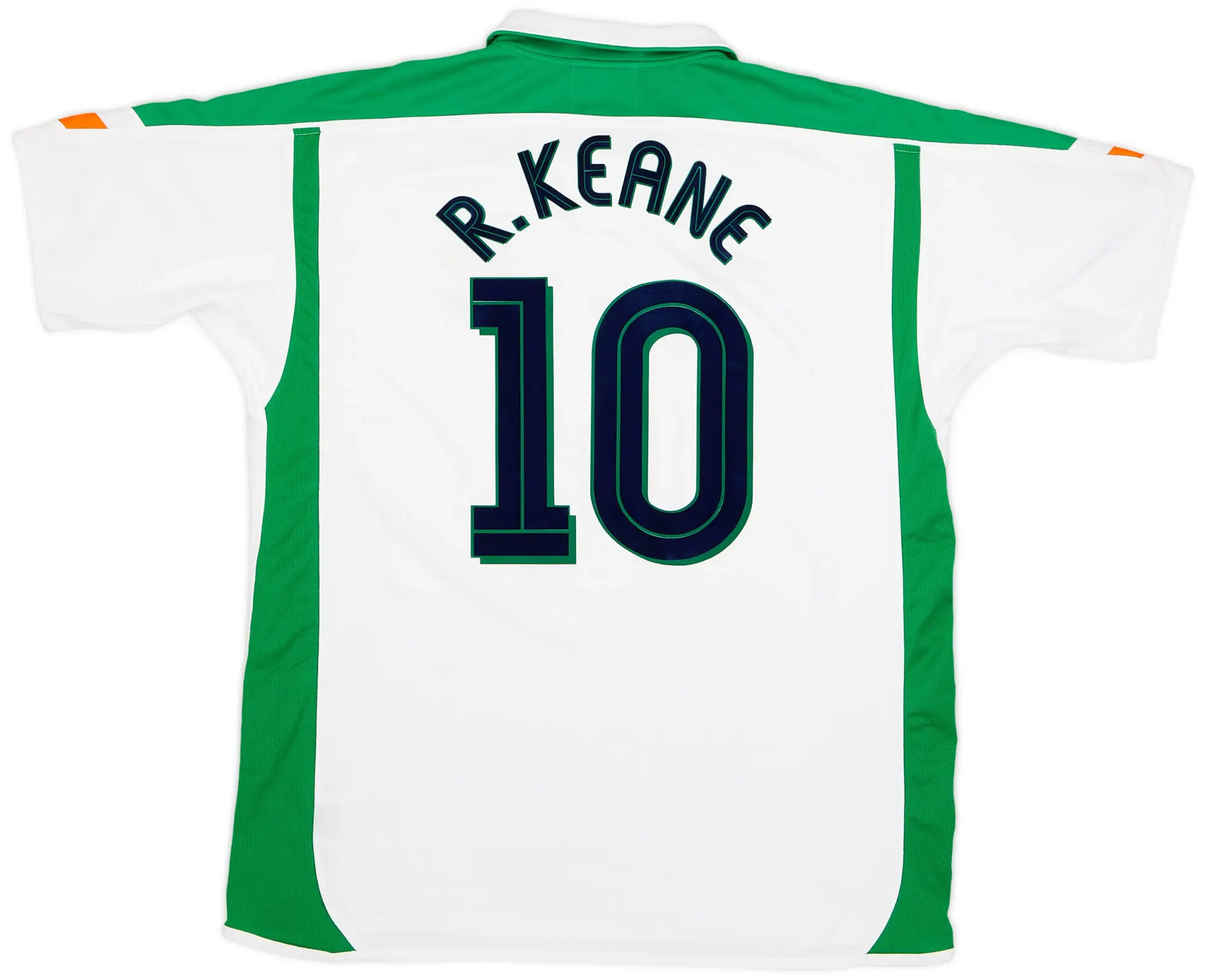 Umbro 2003-05 Ireland Away Shirt R.Keane #10 - 8/10 - (XXL)