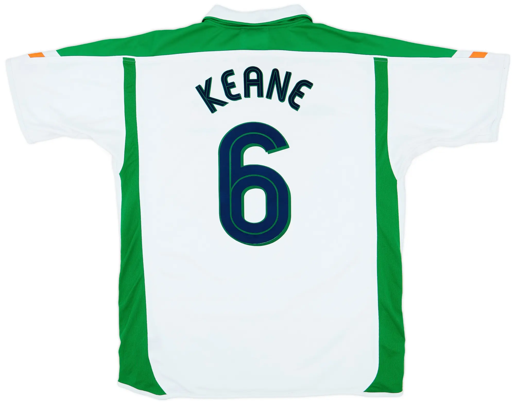 Umbro 2003-05 Ireland Away Shirt Keane #6 - 6/10 - (XL)