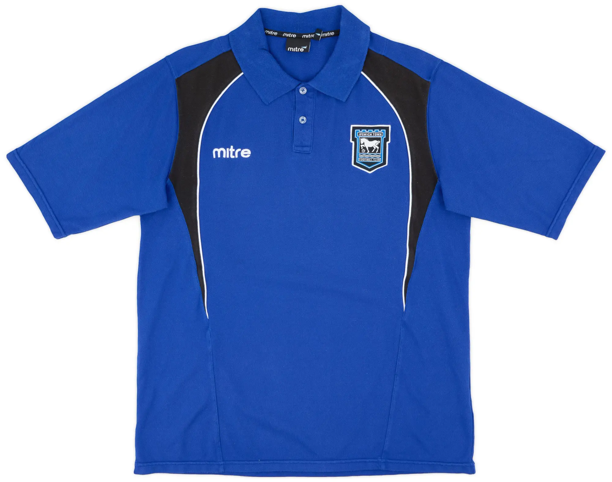 2009-10 Ipswich Mitre Polo Shirt - 8/10 - (L)