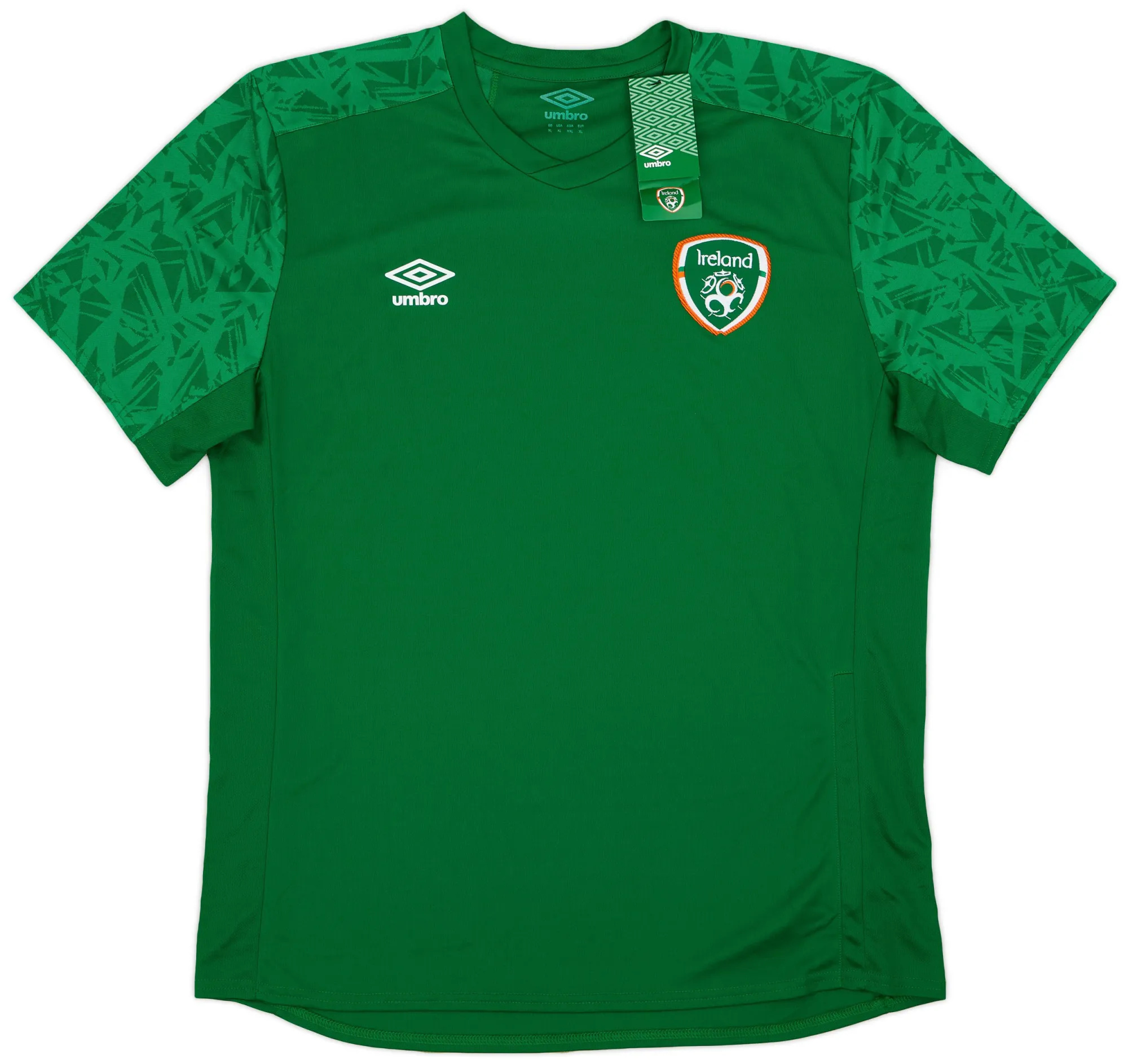 New Umbro Ireland Shirt Ireland Patrick Umbro 17-3 Green Football