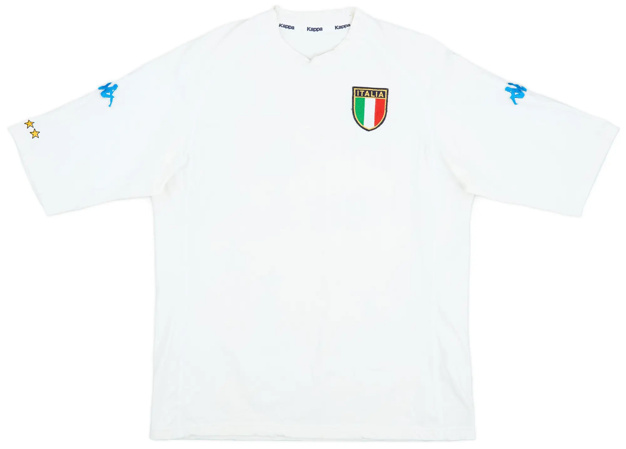 Kappa 2000-01 Italy Away Shirt - 7/10 - (XL)
