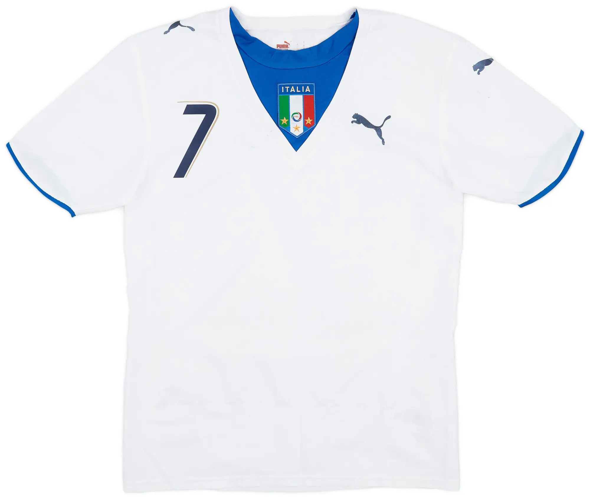 Puma 2006 Italy Away Shirt Del Piero #7 - 5/10 - (S