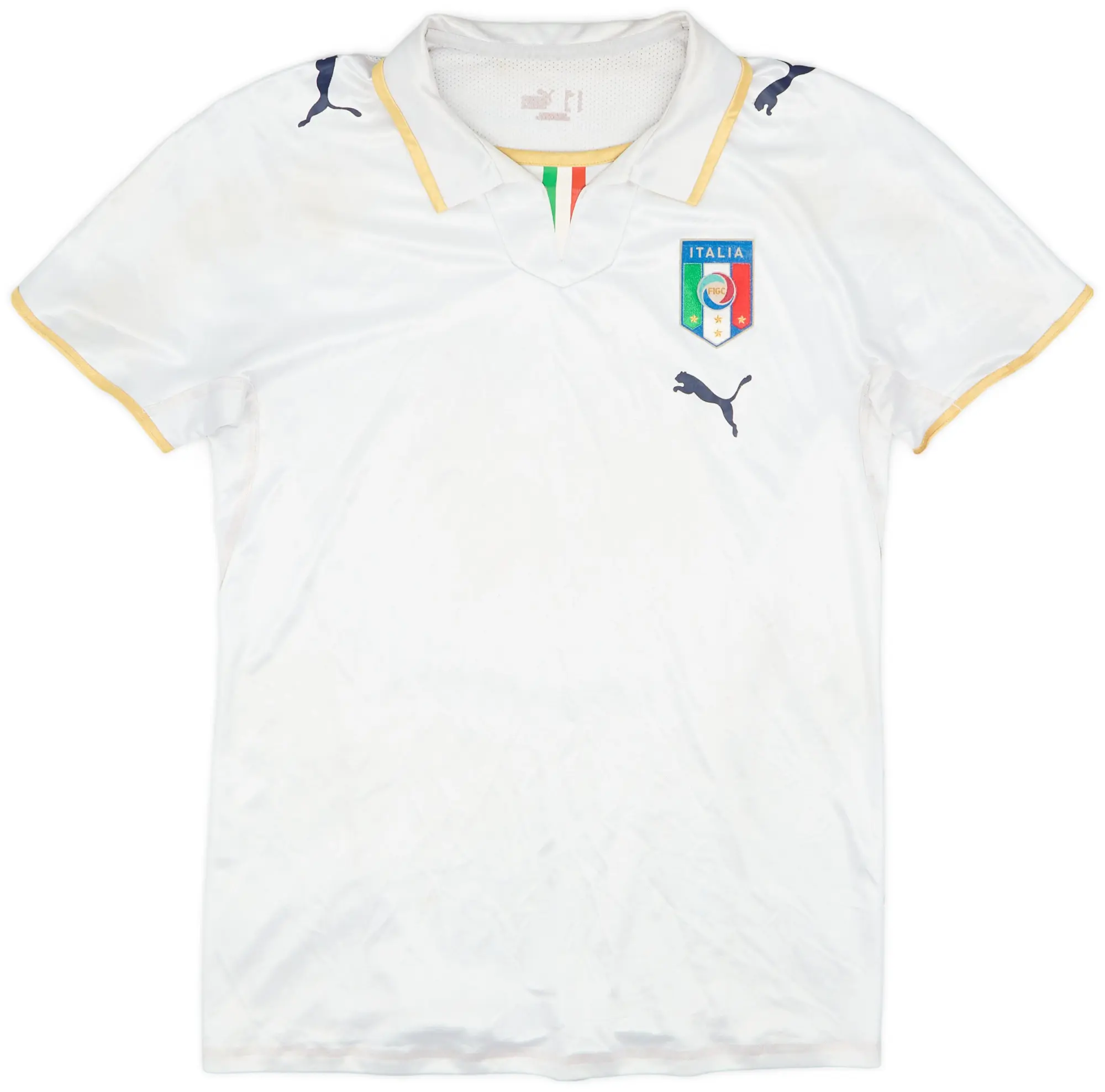 Puma 2007-08 Italy Player Issue Away Shirt - 5/10 - (M)