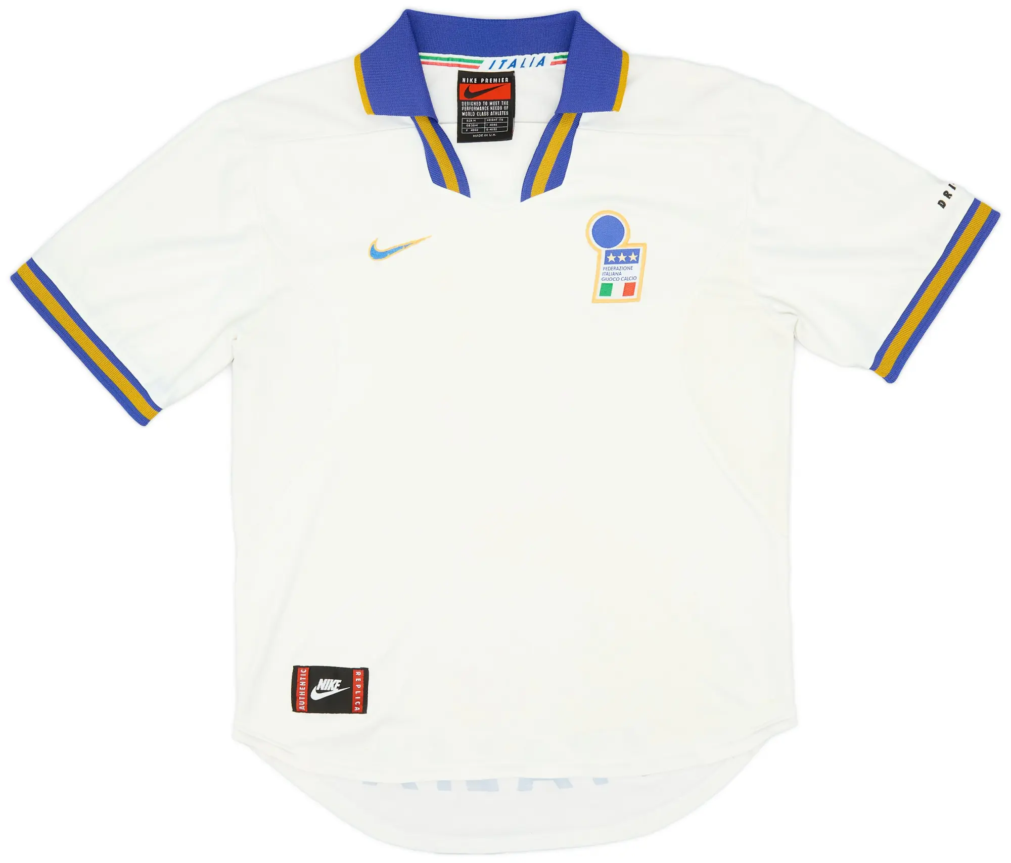 Nike 1996-97 Italy Away Shirt - 6/10 - (M)