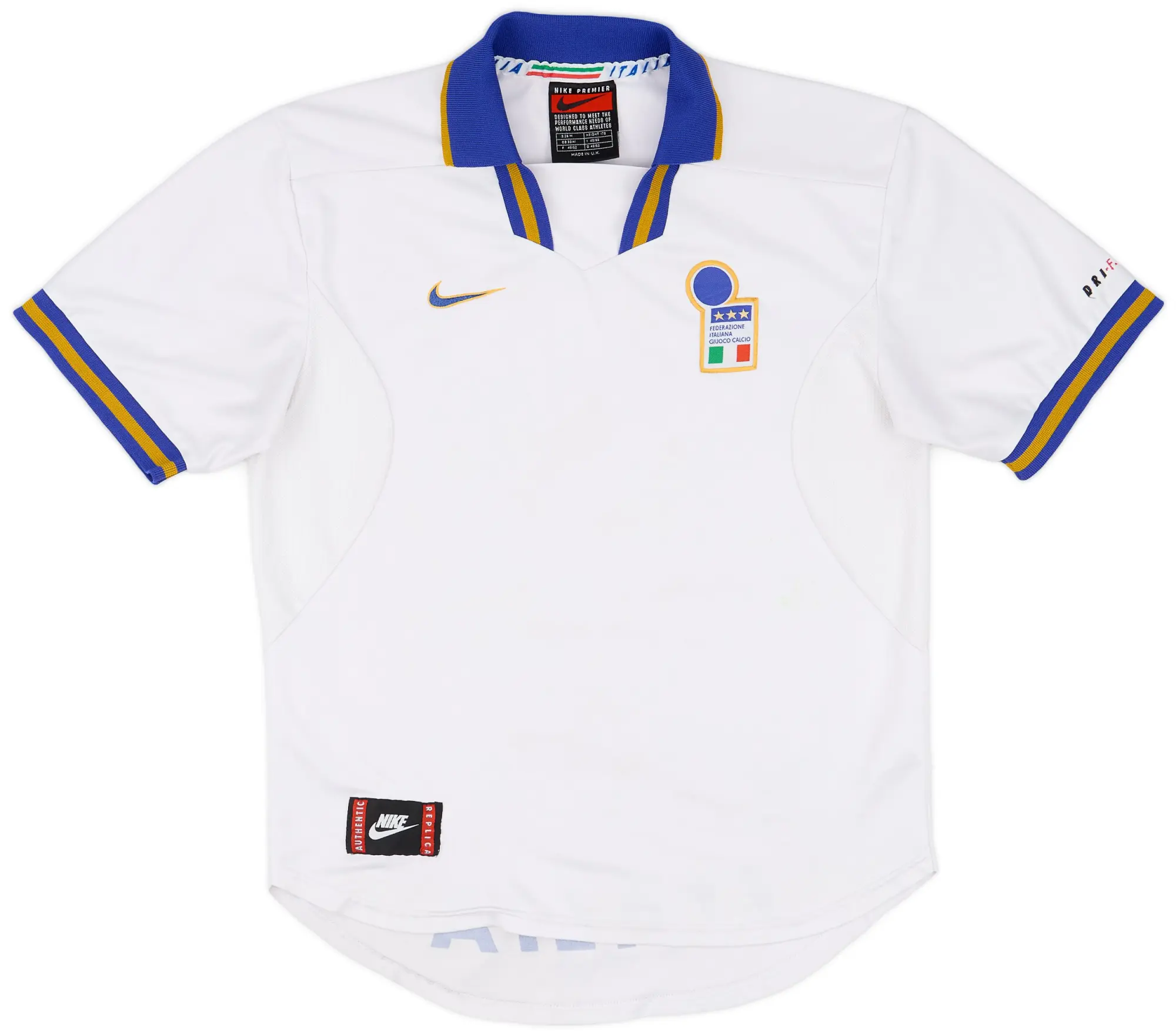 Nike 1996-97 Italy Away Shirt - 6/10 - (M)