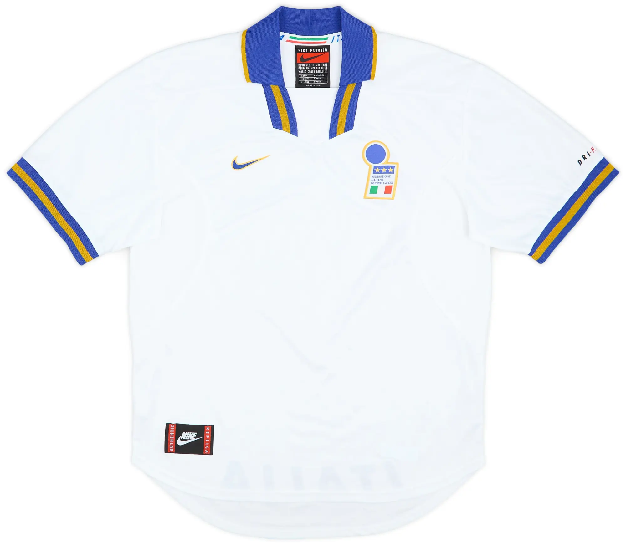 Nike 1996-97 Italy Away Shirt - 8/10 - (M)