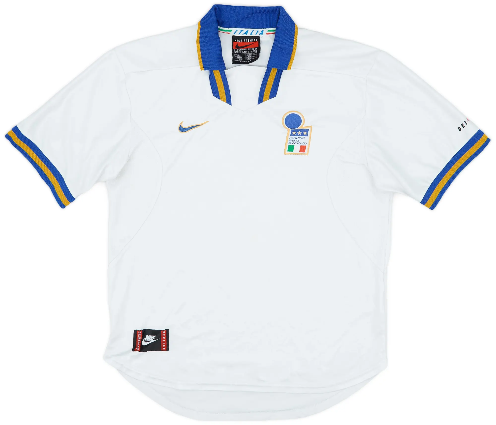 Nike 1996-97 Italy Away Shirt - 6/10 - (M)