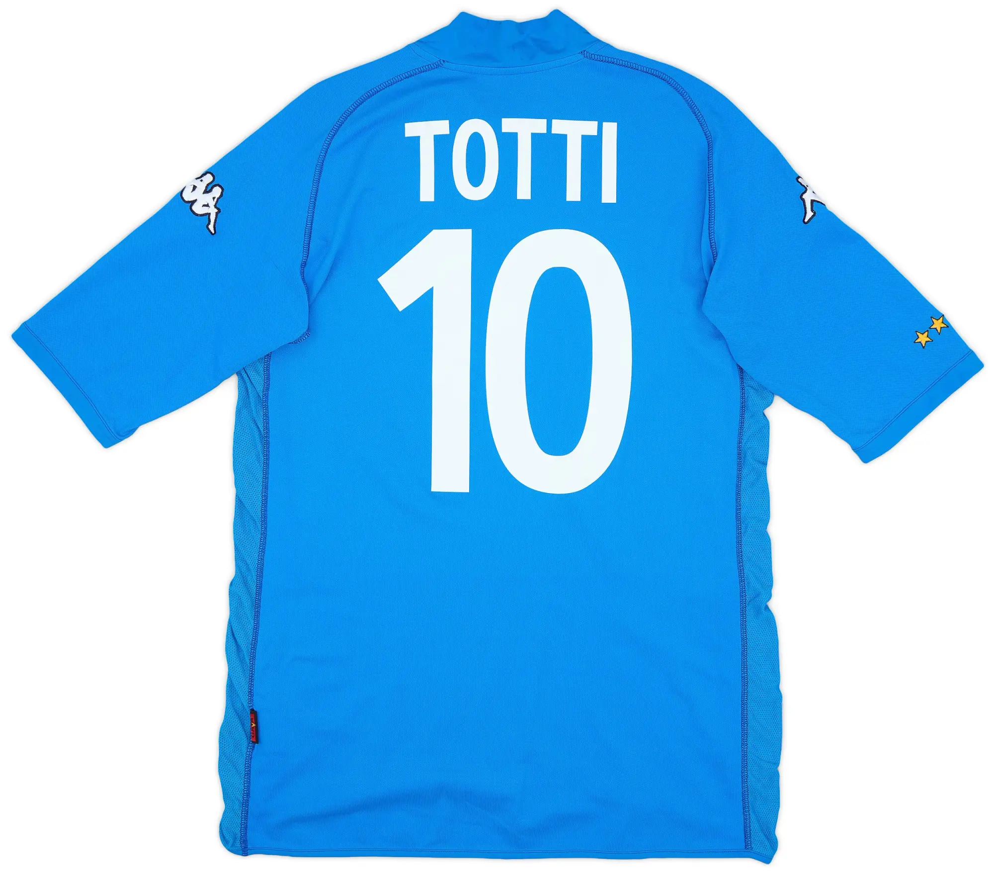 Kappa 2002 Italy Home Shirt Totti #10 - 7/10 - (XL)