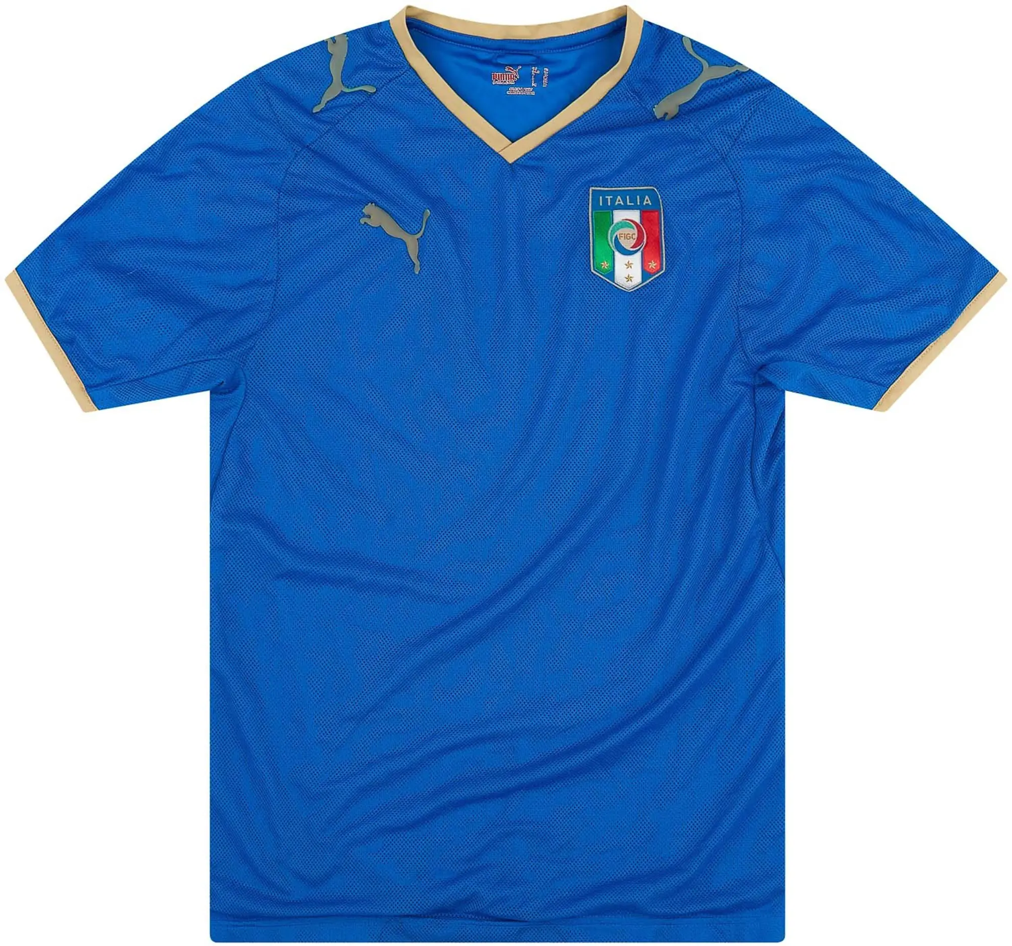 Puma 2007-08 Italy Home Shirt - 5/10 - (XS)