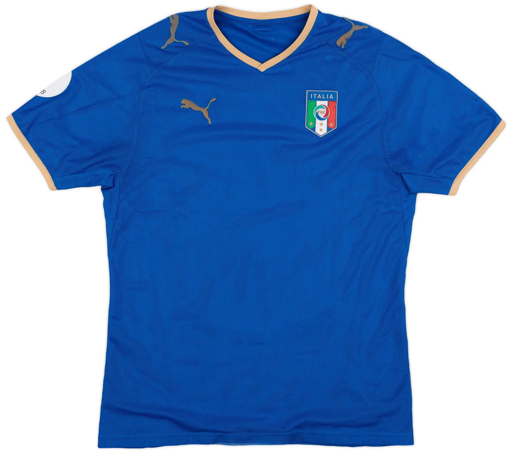 Puma 2007-08 Italy Home Shirt - 6/10 - (M)