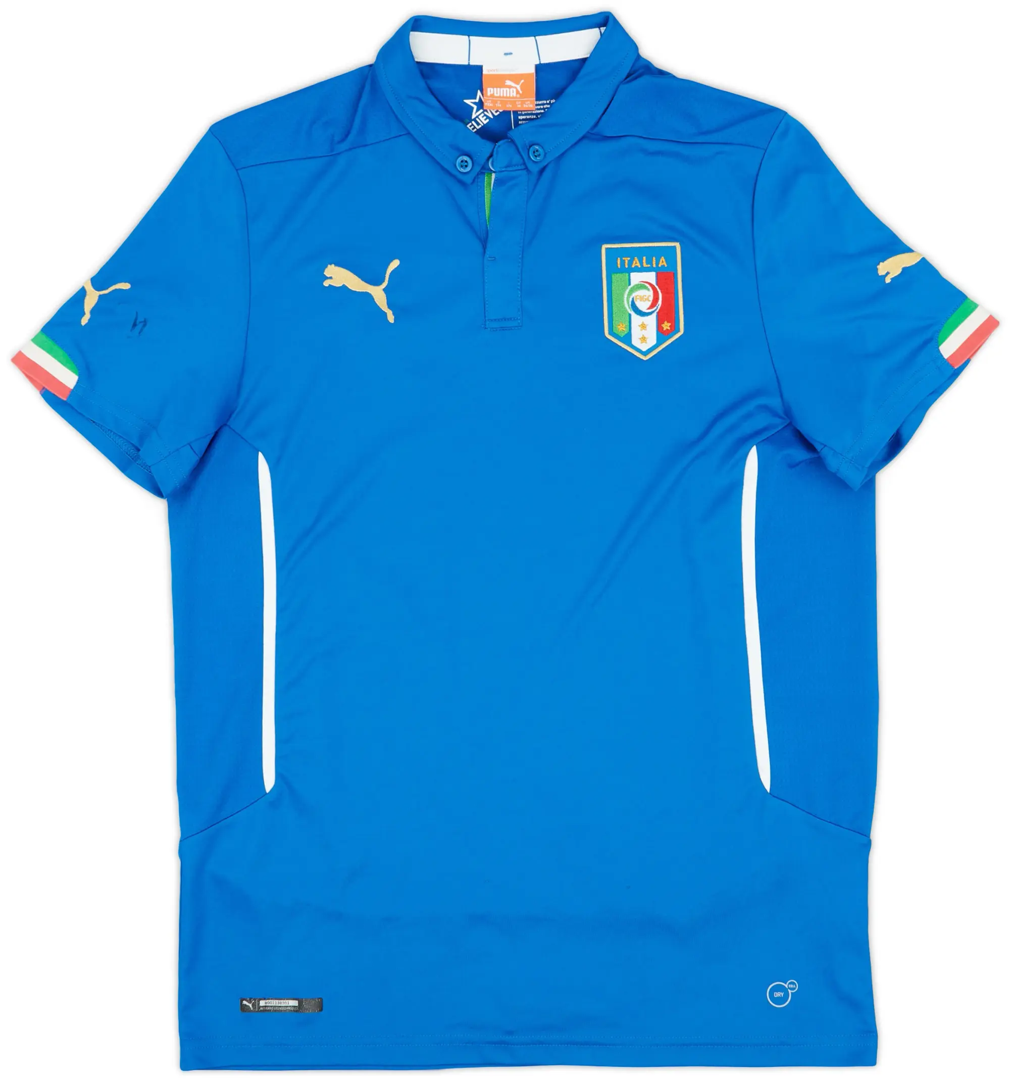 Puma 2012-13 Italy Home Shirt - 8/10 - (XXL.Boys)