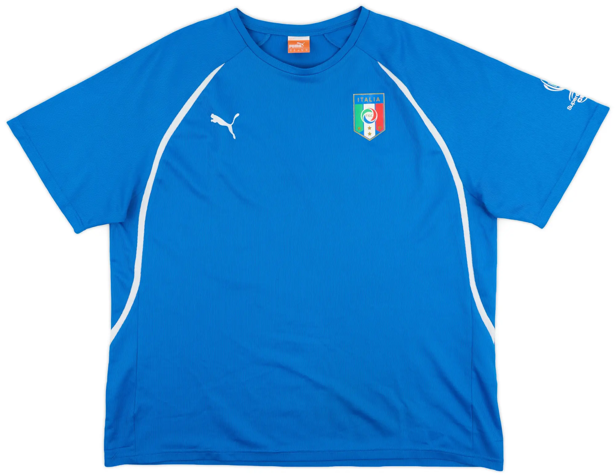 Puma 2013-14 Italy 'Superclasse Cup' Basic Home Shirt - 8/10 - (XL)