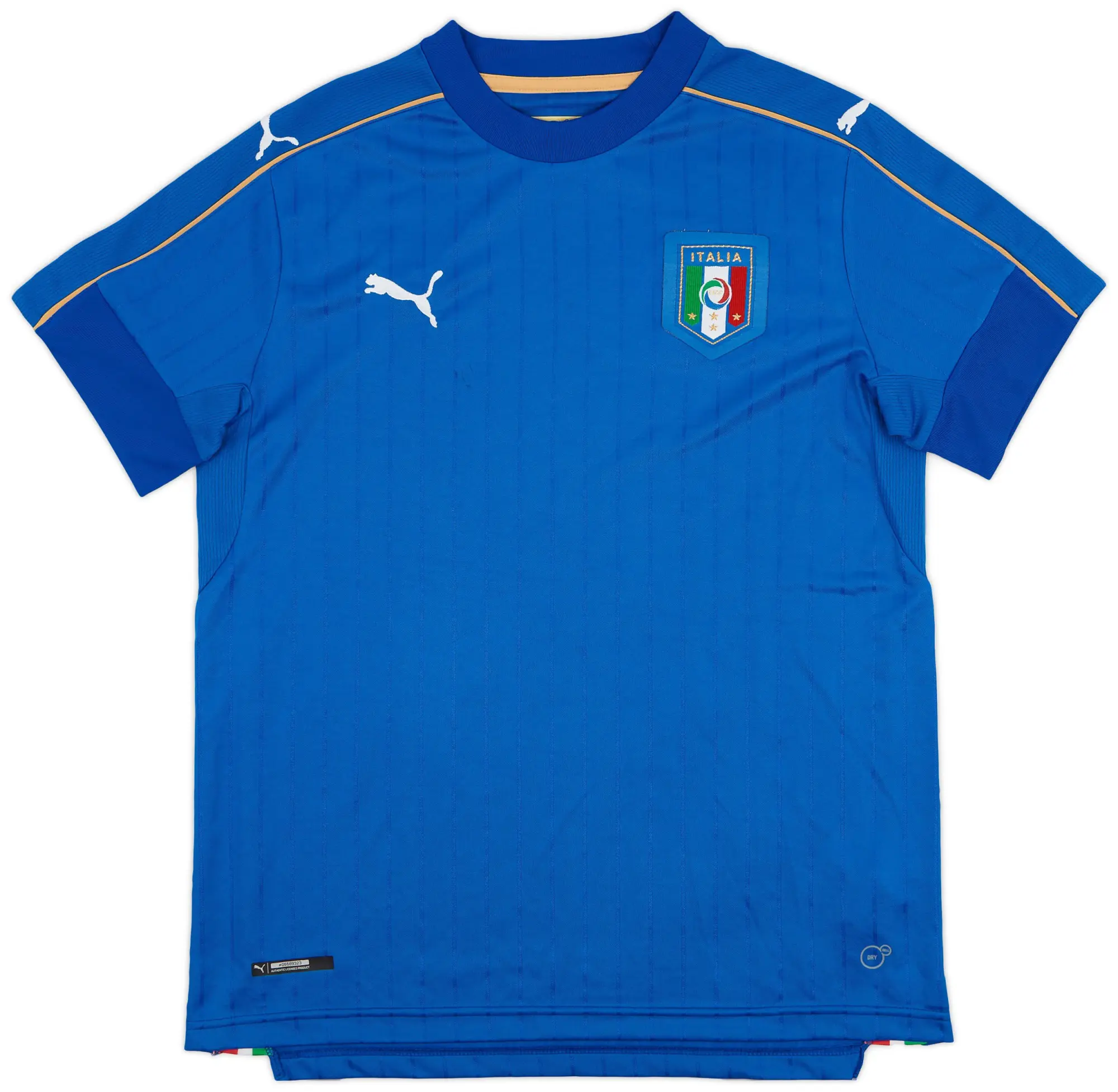 Puma 2016-17 Italy Home Shirt - 9/10 - (M)