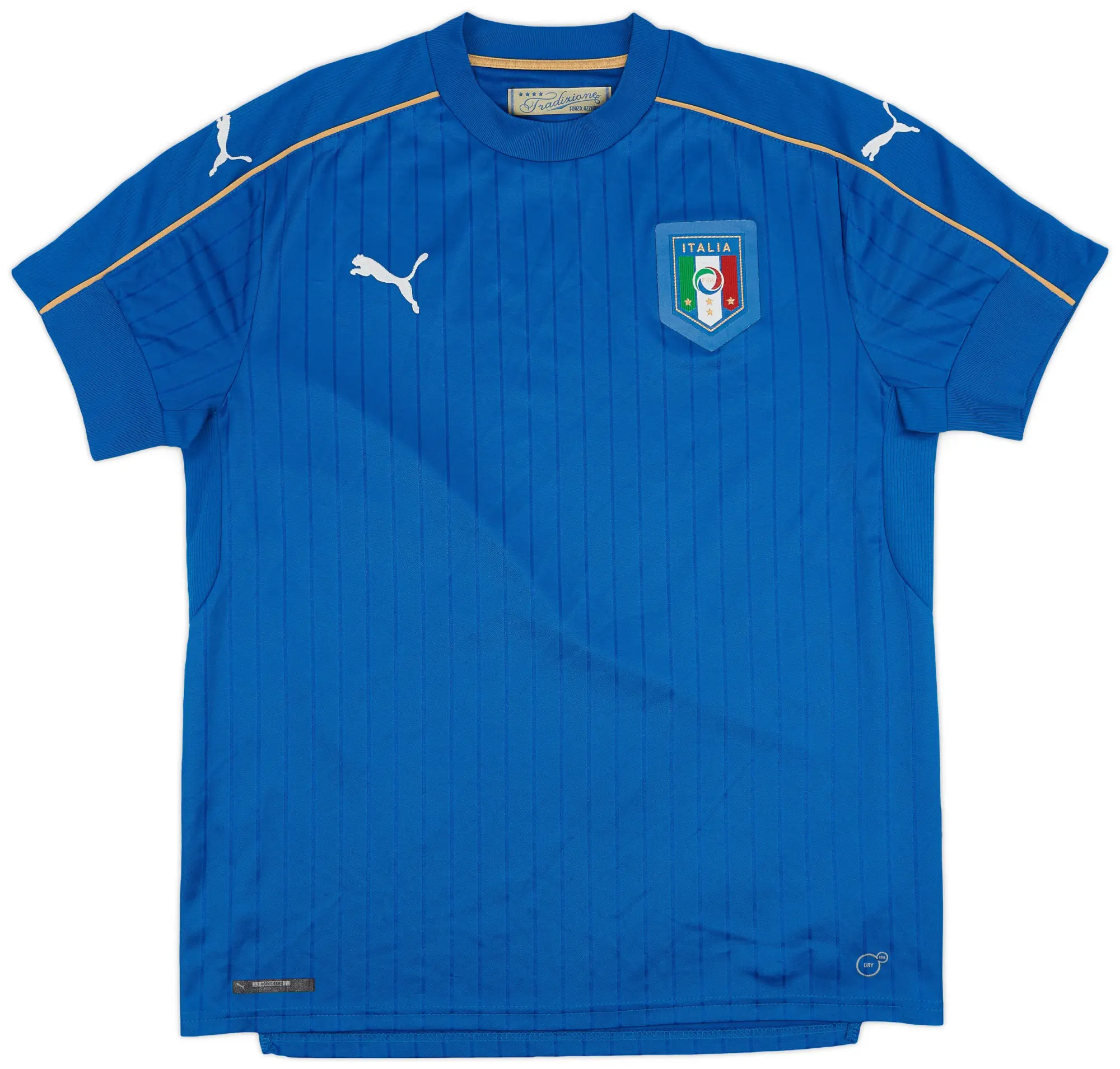 Puma 2016-17 Italy Home Shirt - 8/10 - (L)