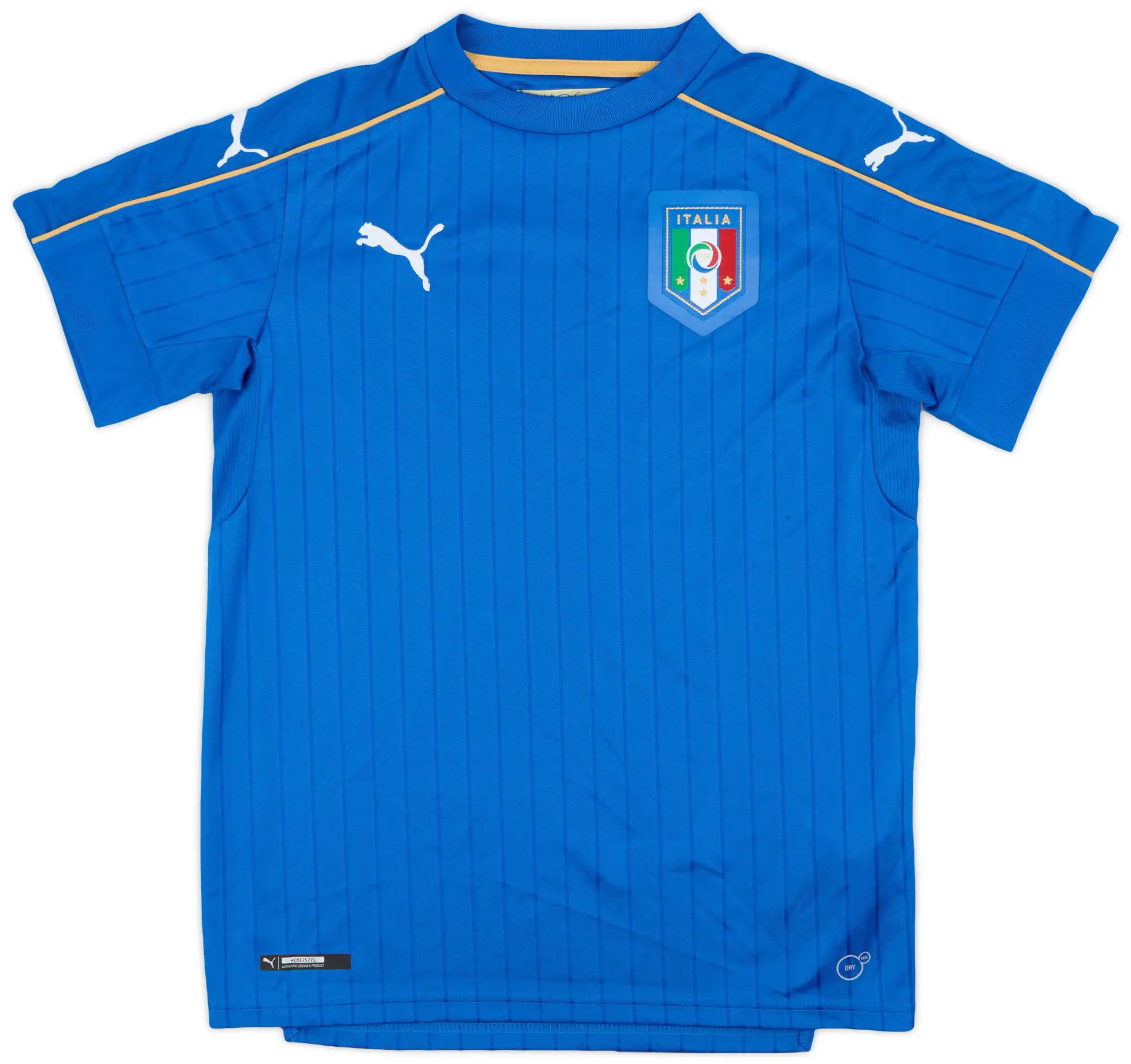 Puma 2016-17 Italy Home Shirt - 10/10 - (XL.Boys)