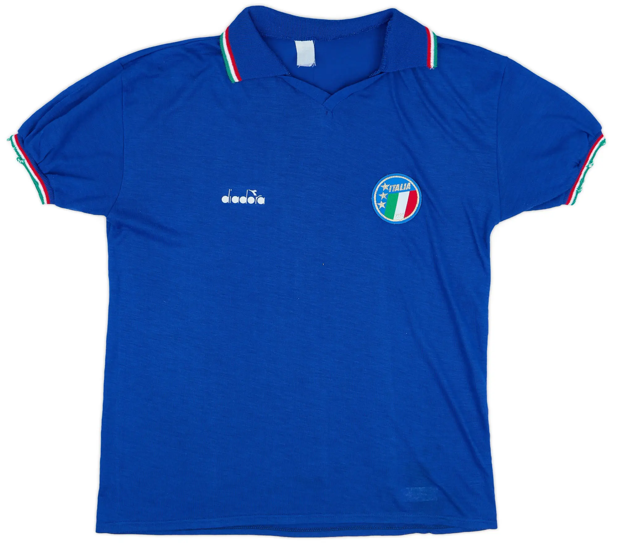 Diadora 1986-88 Italy Home Shirt - 7/10 - (L)