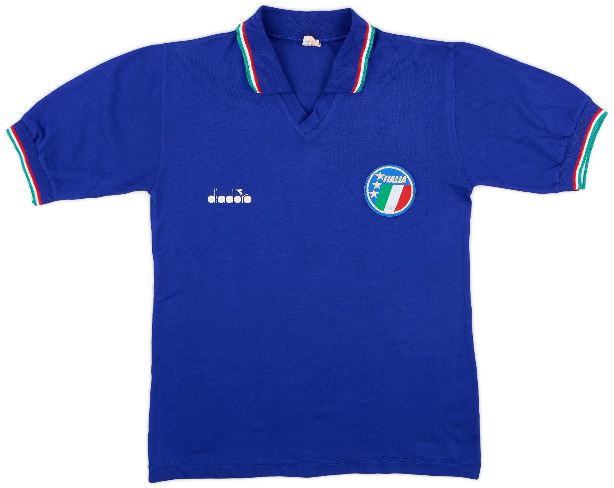 Diadora 1986-88 Italy Home Shirt - 8/10 - (M)