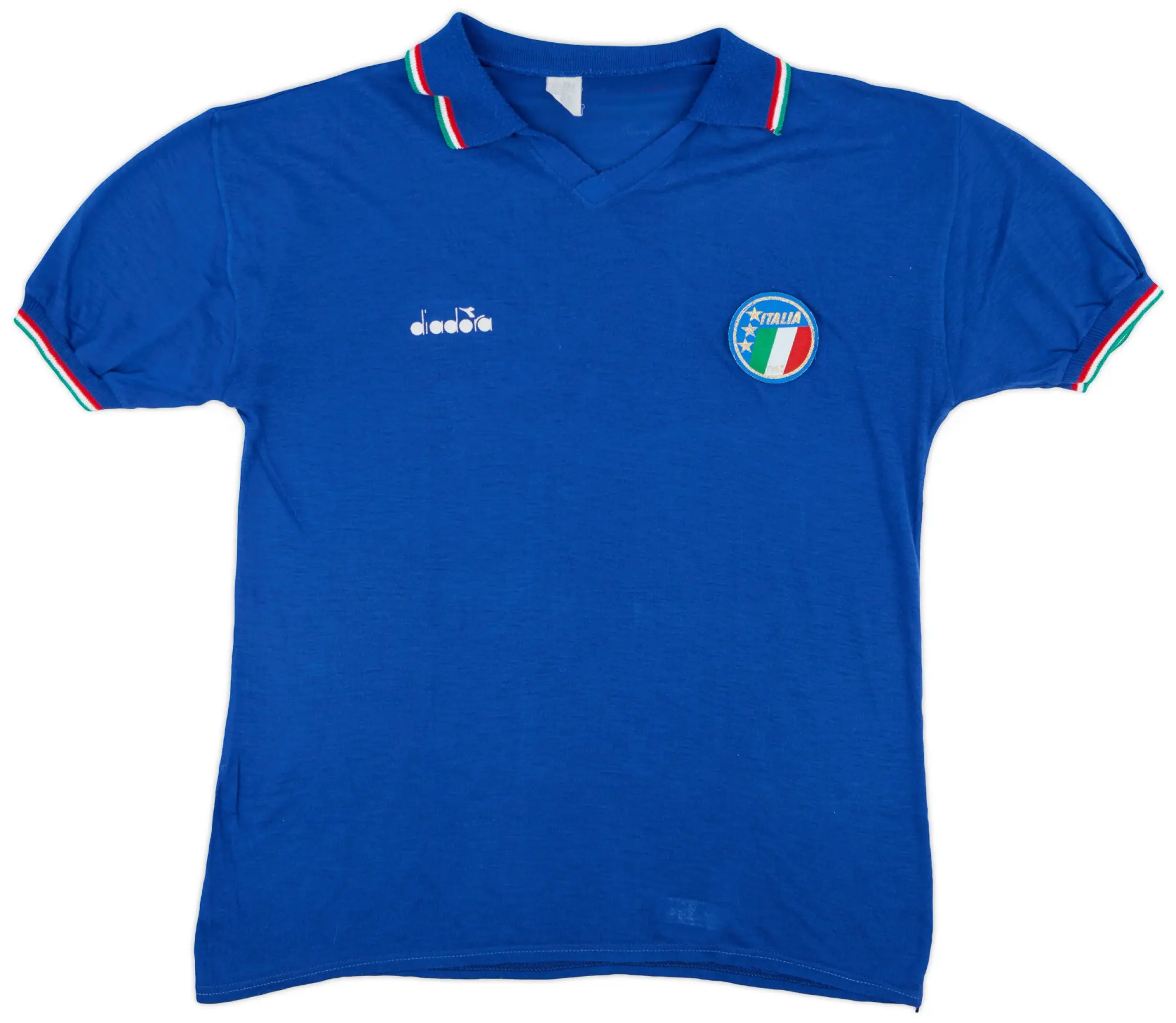 Diadora 1986-91 Italy Home Shirt - 8/10 - (L)