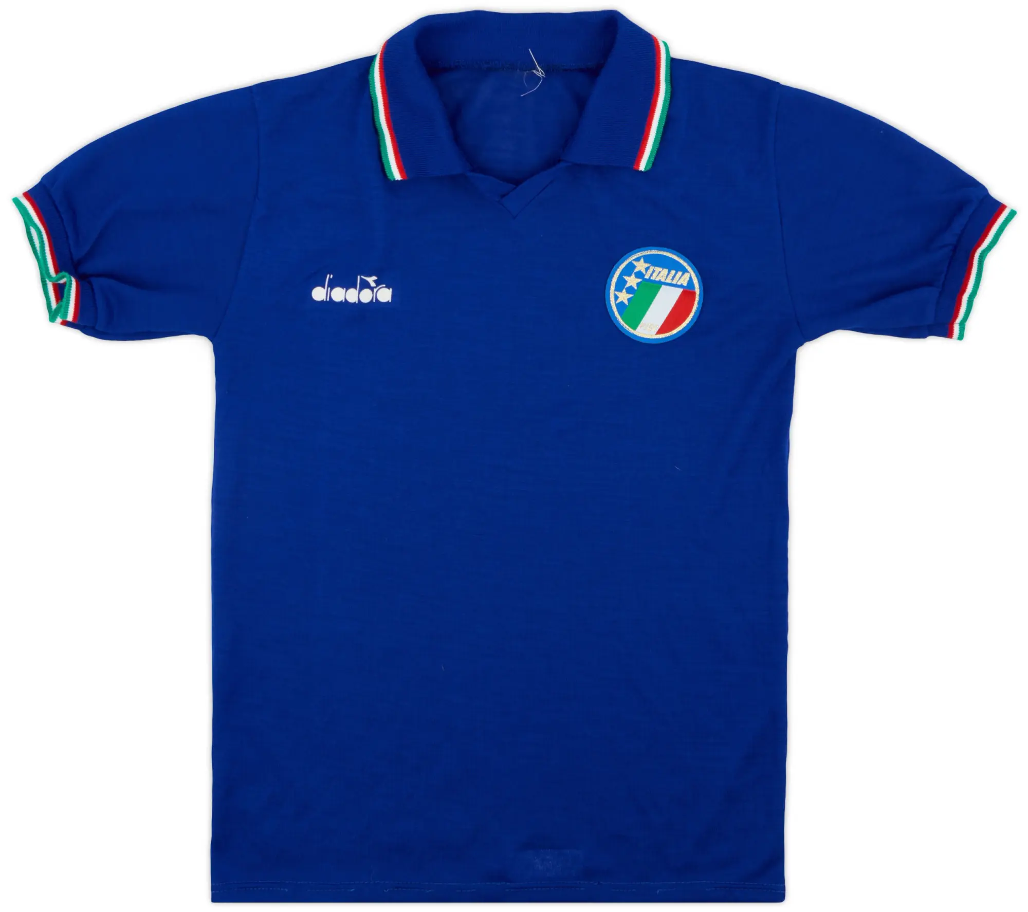 Diadora 1986-91 Italy Home Shirt - 8/10 - (S)