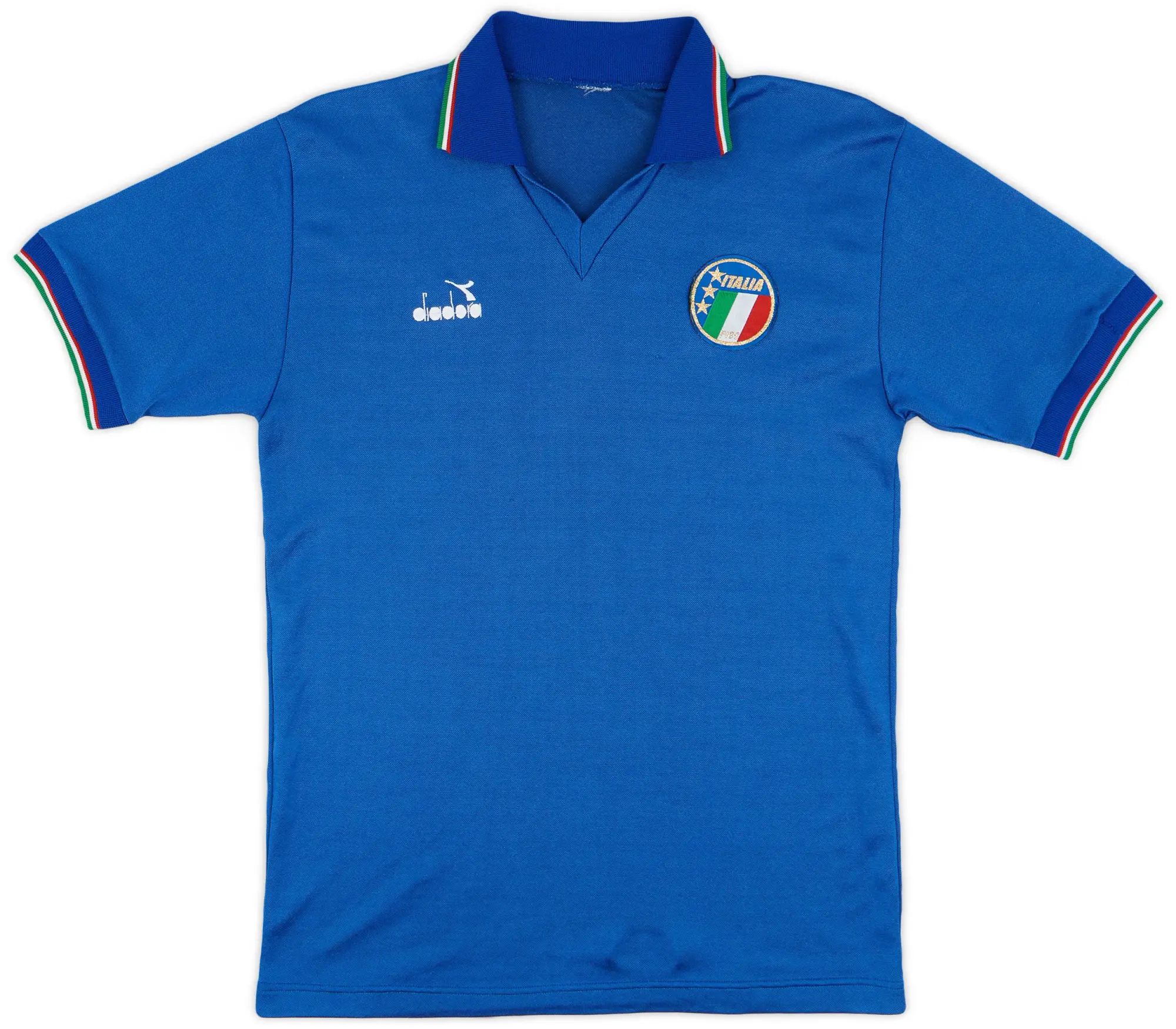 Diadora 1986-88 Italy Home Shirt - 8/10 - (M)