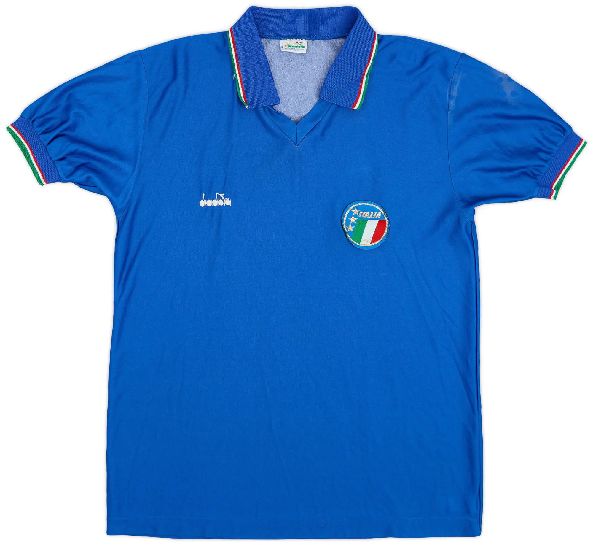 Diadora 1986-91 Italy Home Shirt - 5/10 - (L)