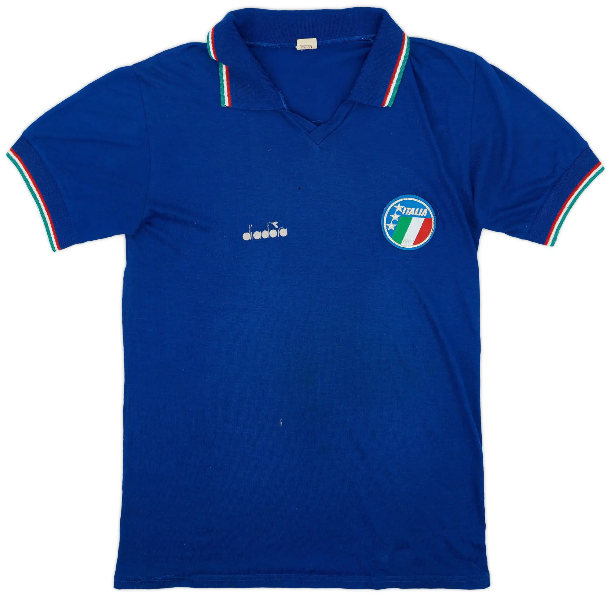 Diadora 1986-88 Italy Home Shirt - 6/10 - (L)