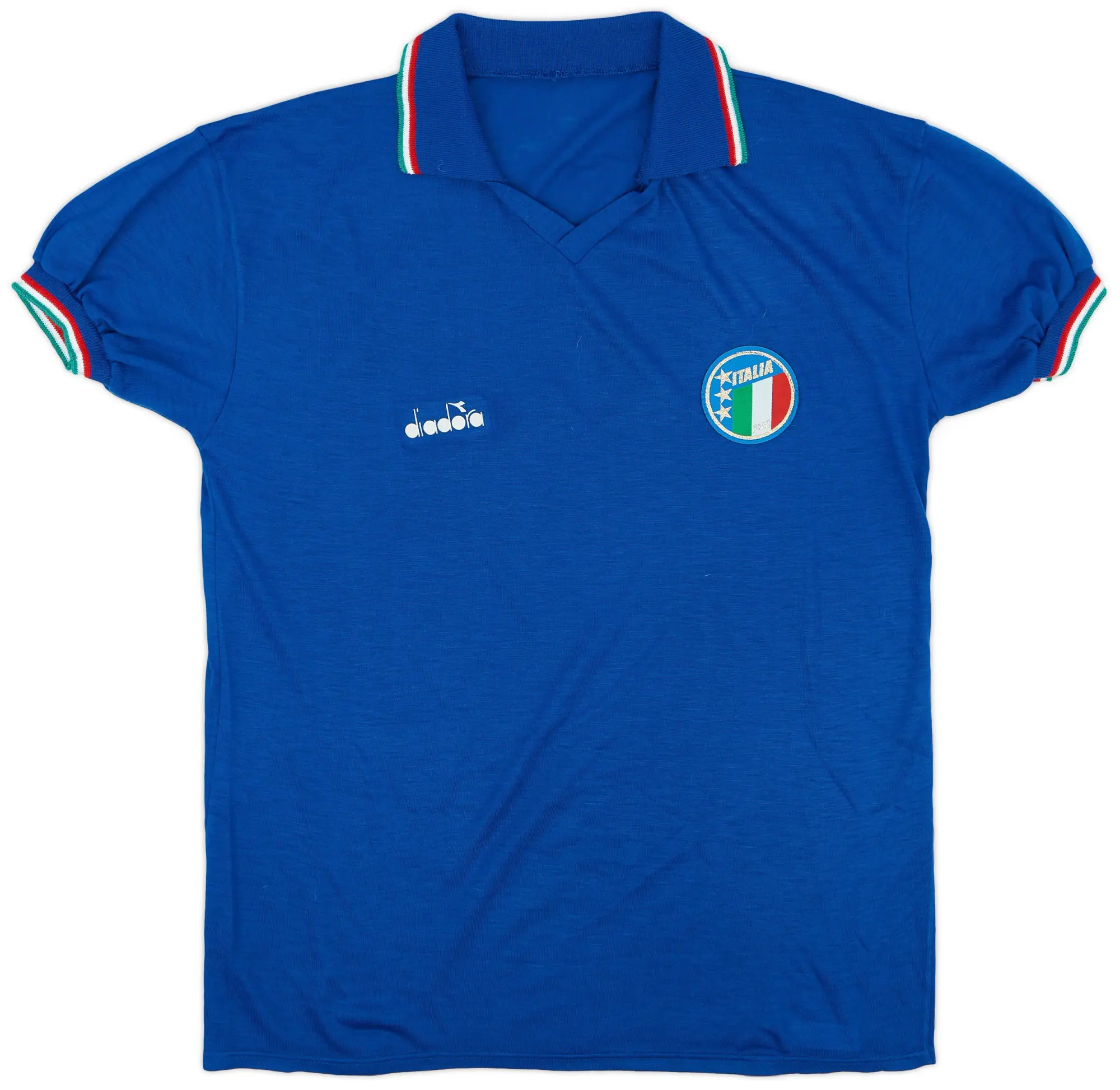 Diadora 1986-88 Italy Home Shirt - 8/10 - (XL)