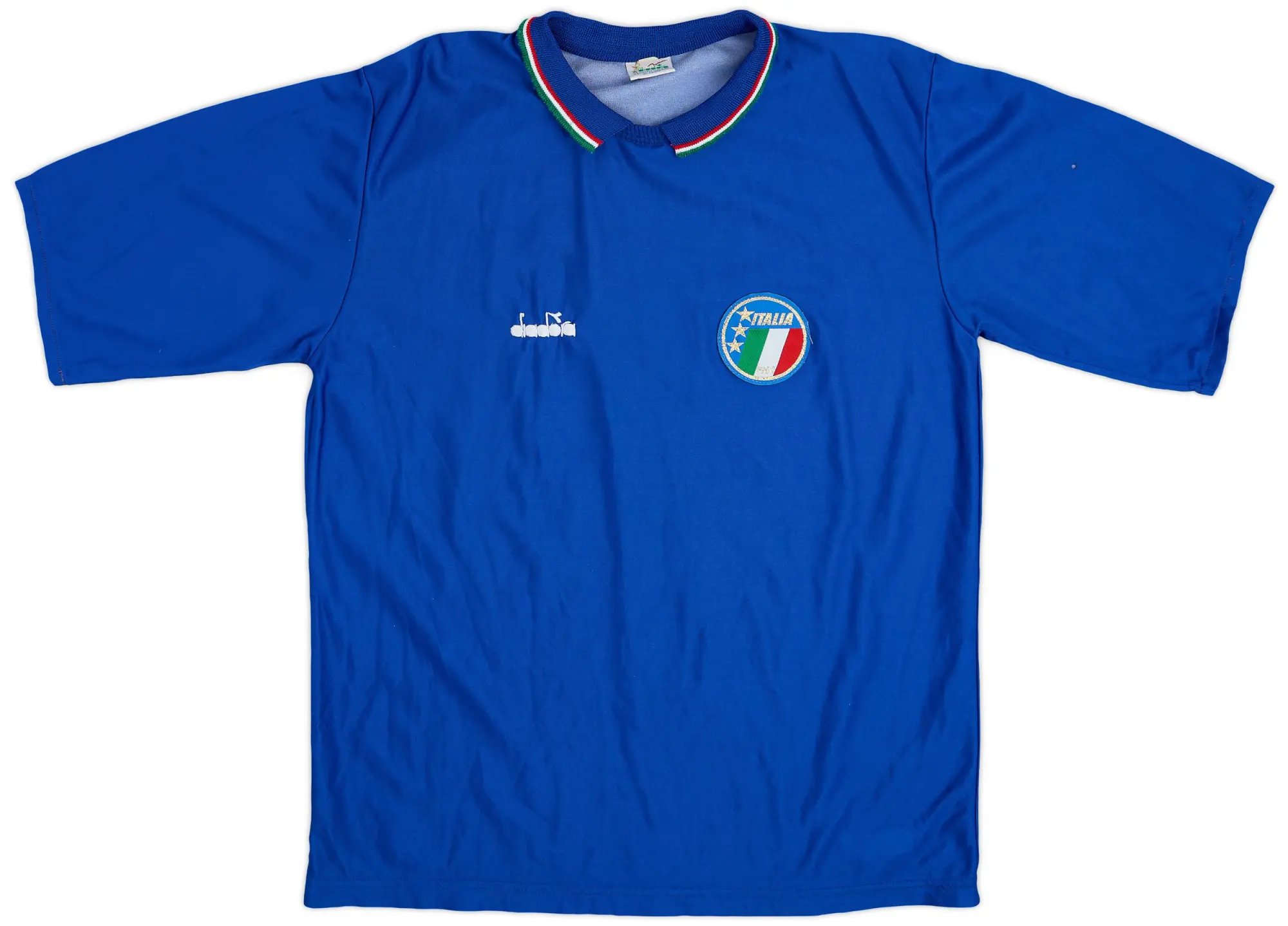 Diadora 1986-88 Italy Home Shirt - 6/10 - (L)