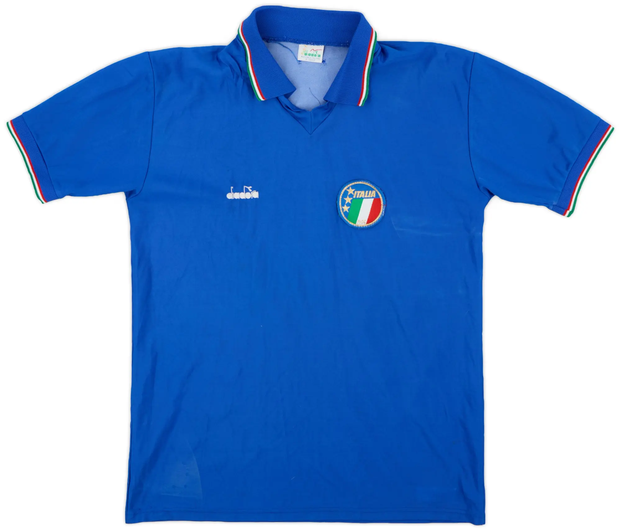 Diadora 1986-88 Italy Home Shirt - 8/10 - (M)