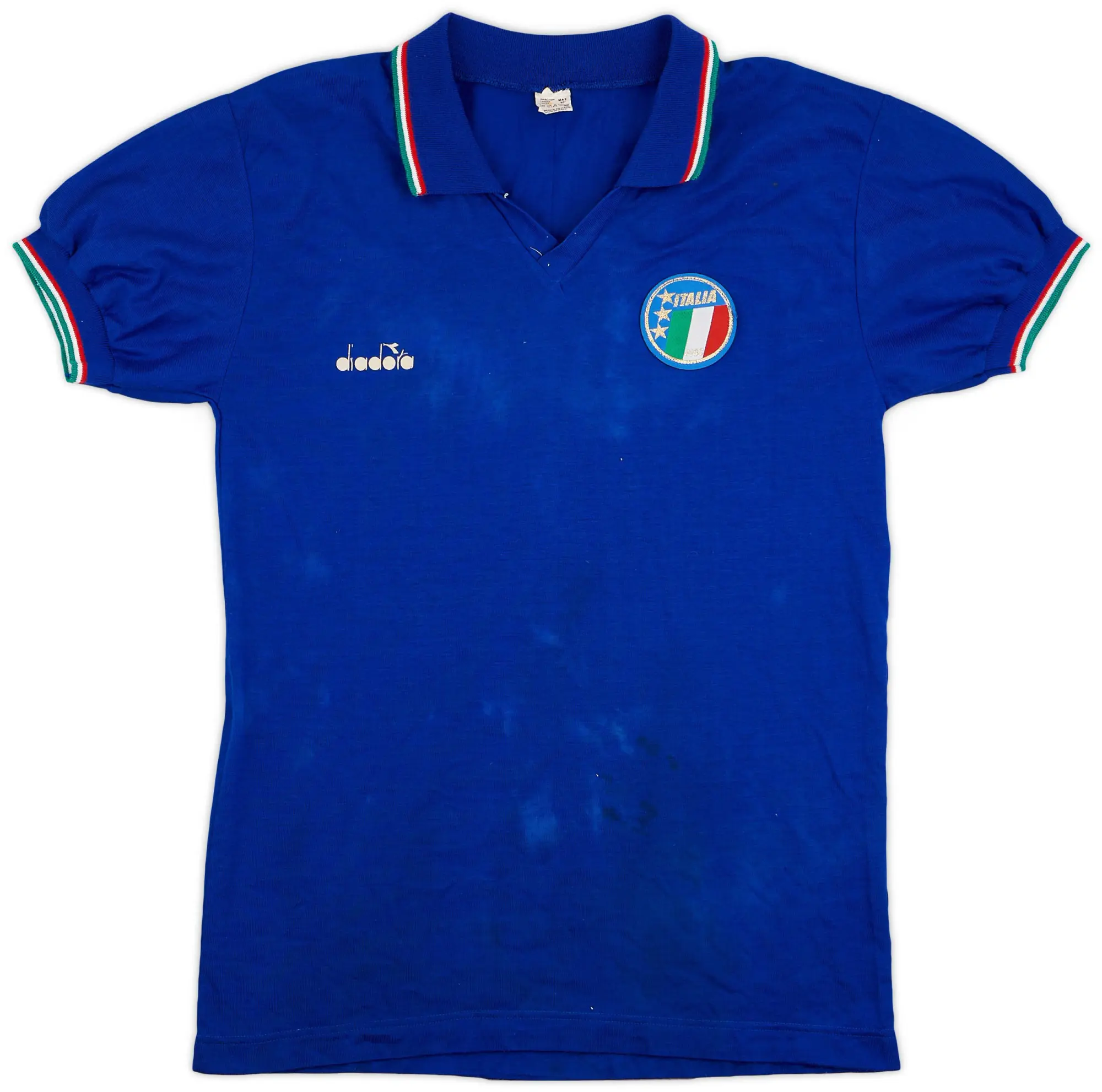 Diadora 1986-90 Italy Home Shirt - 3/10 - (XL)