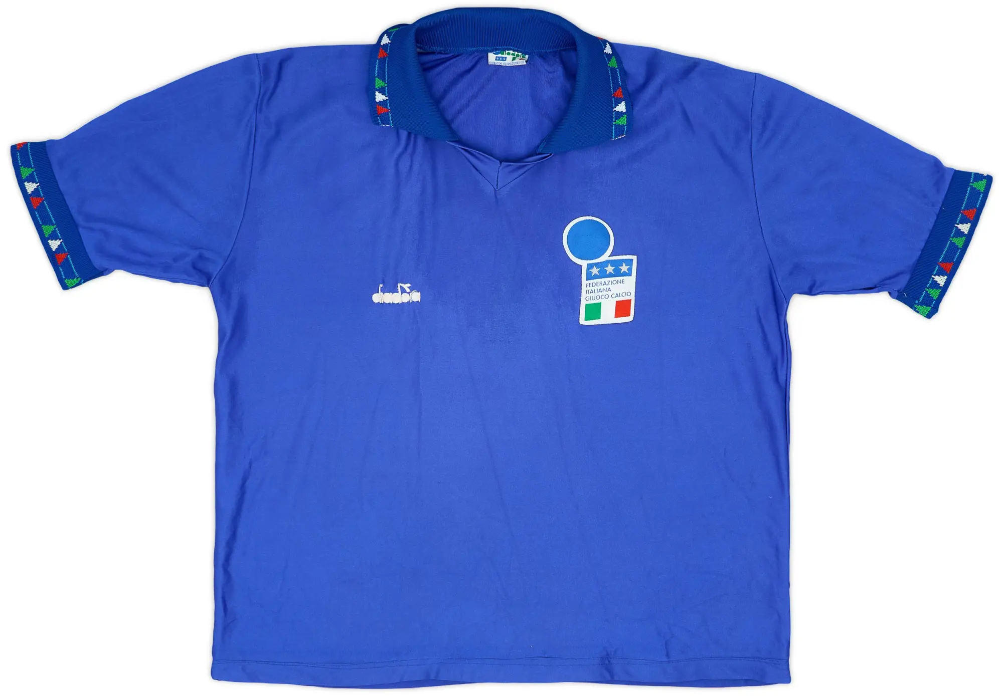Diadora 1992-93 Italy Home Shirt - 6/10 - (M)