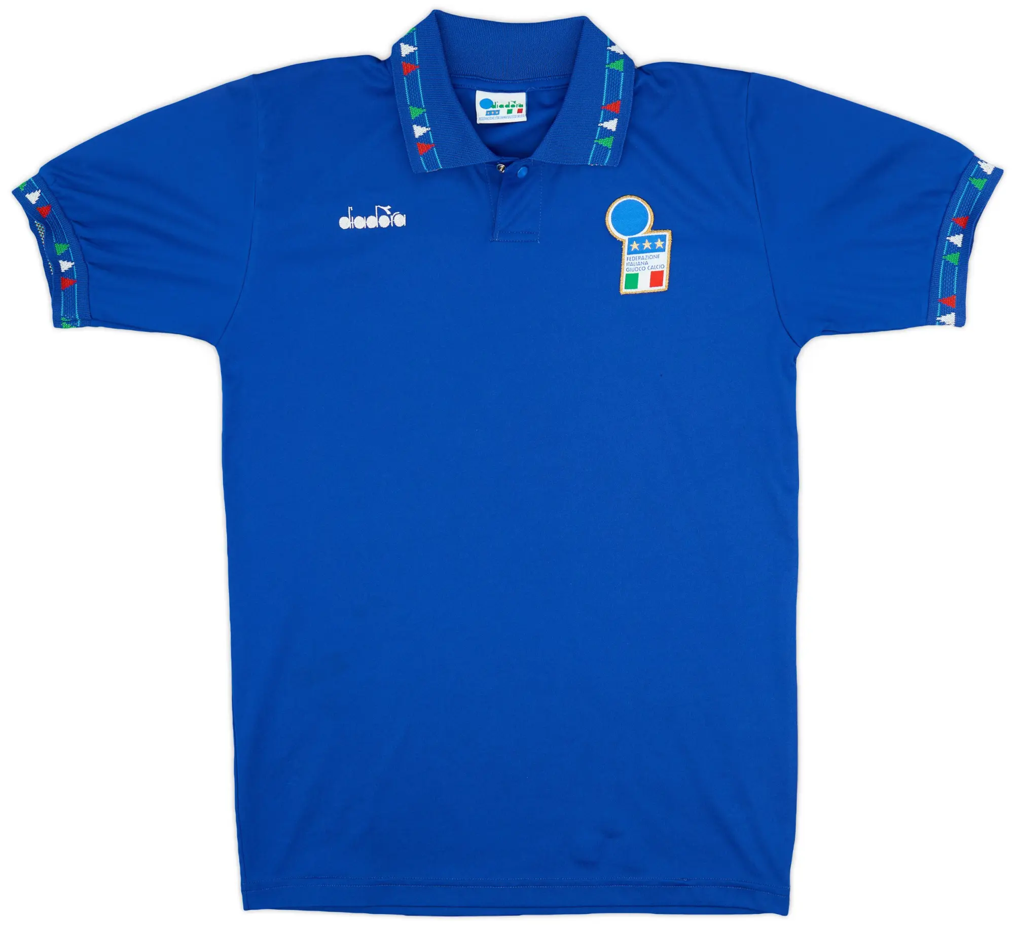Diadora 1992-93 Italy Home Shirt - 8/10 - (S)