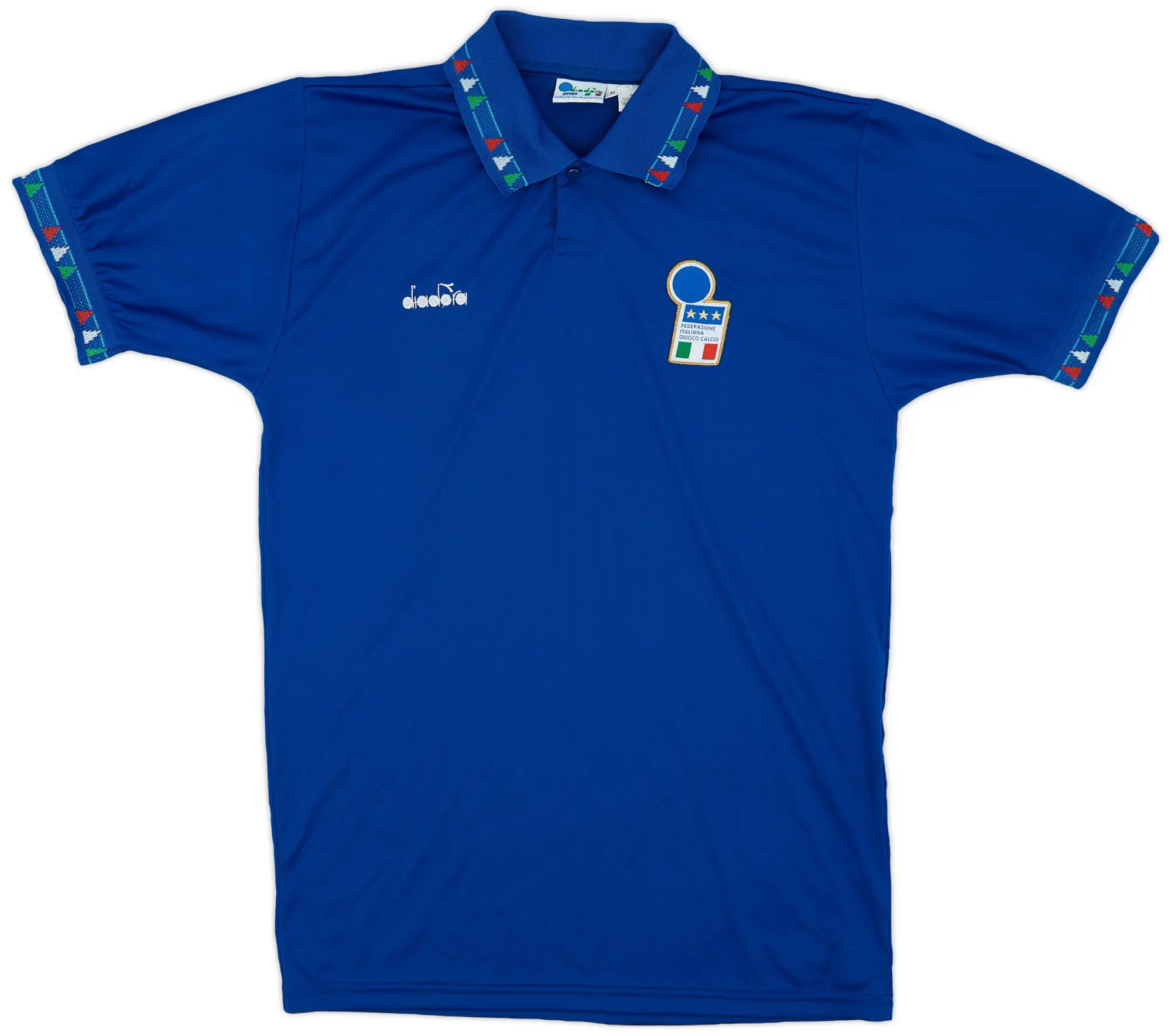 Diadora 1992-93 Italy Home Shirt - 8/10 - (M)