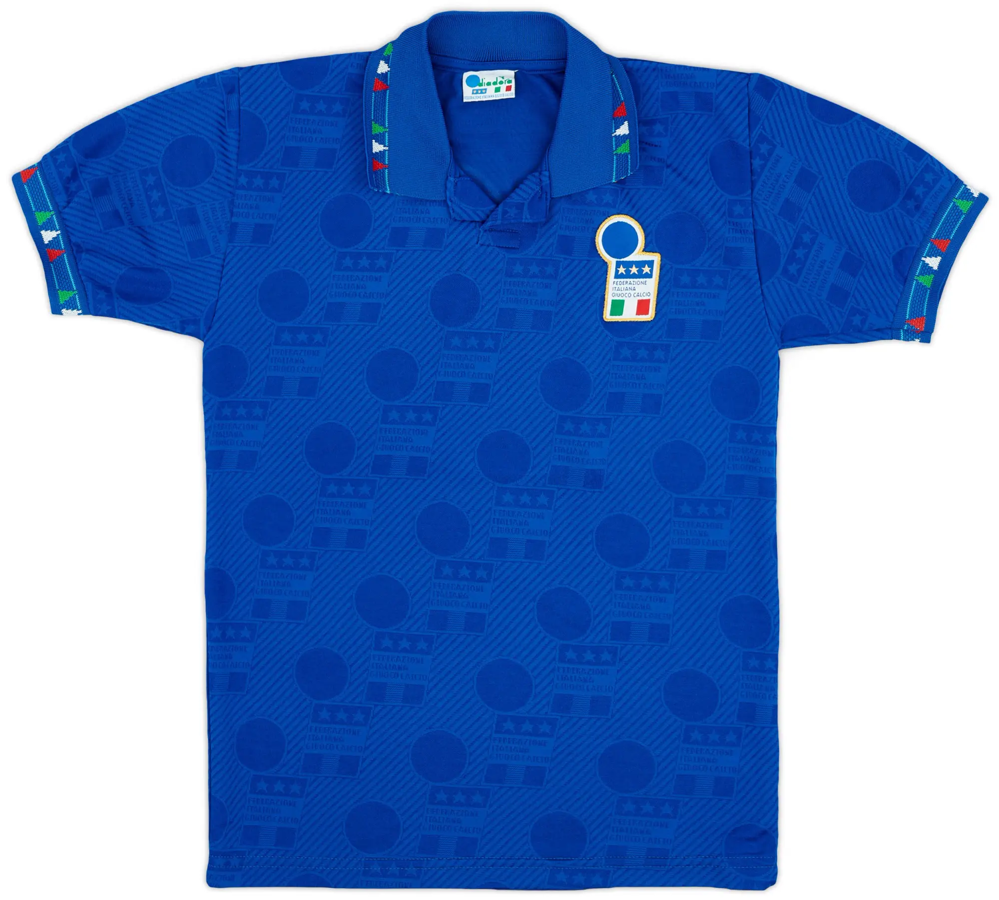 Diadora 1994 Italy Home Shirt #10 (Baggio) - 9/10 - (XL.Boys)