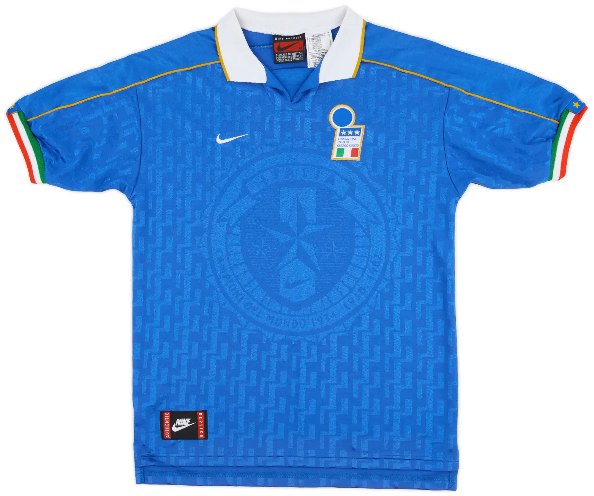 Nike 1994-96 Italy Home Shirt - 8/10 - (XL.Boys)