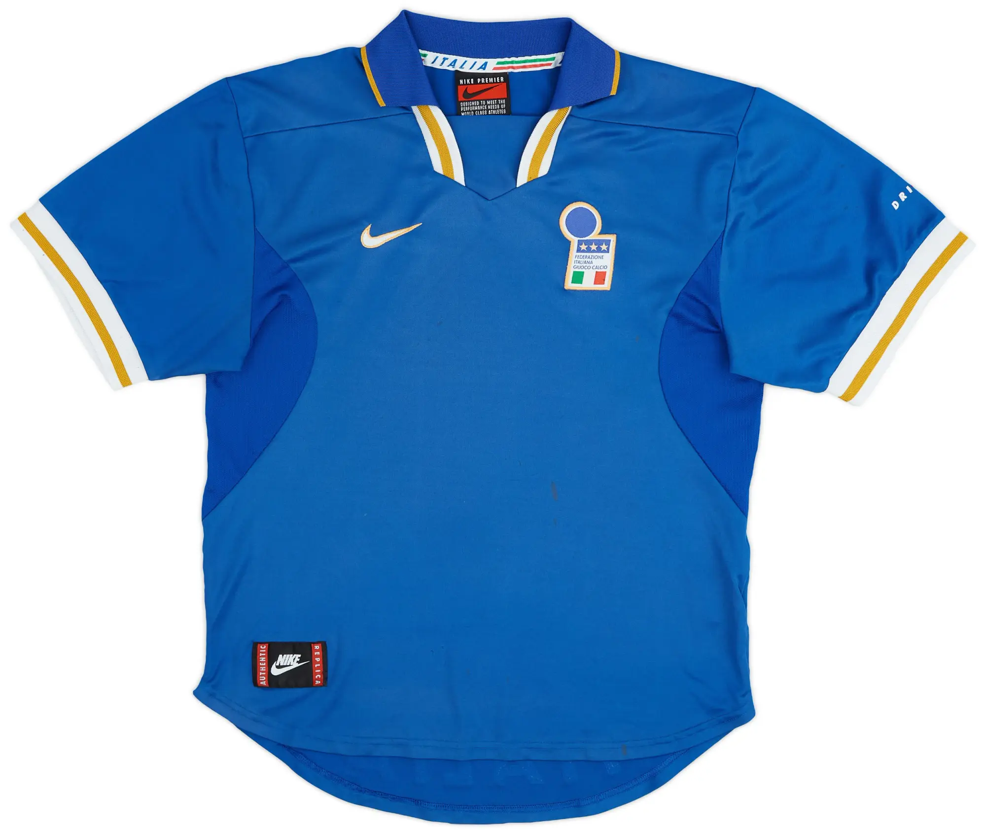 Nike 1996-97 Italy Home Shirt - 5/10 - (L)