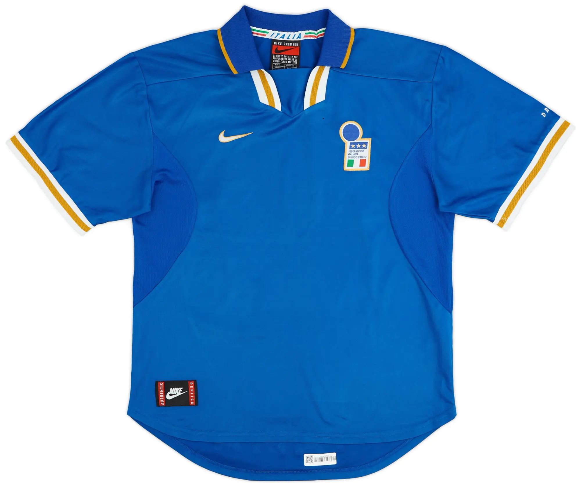 Nike 1996-97 Italy Home Shirt - 5/10 - (XL)